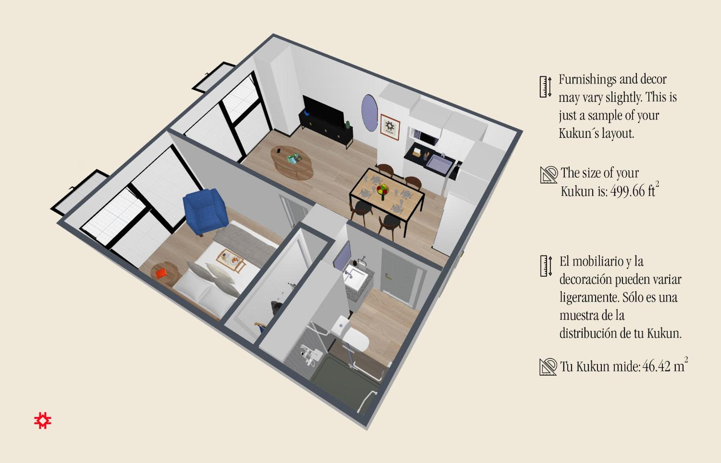 Deluxe One-Bedroom Apartment photo 3