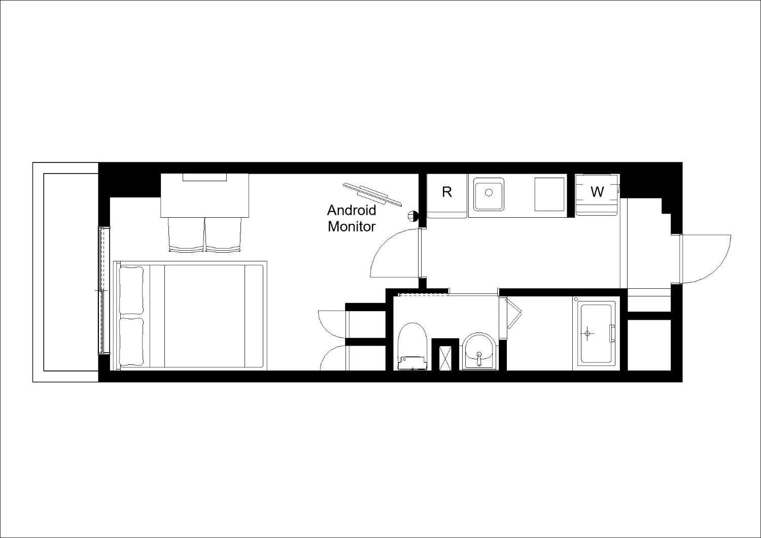 One-Bedroom Apartment photo 2