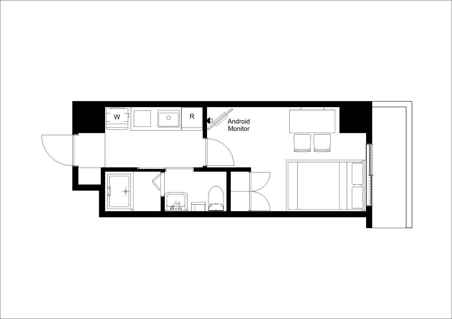 One-Bedroom Apartment photo 3