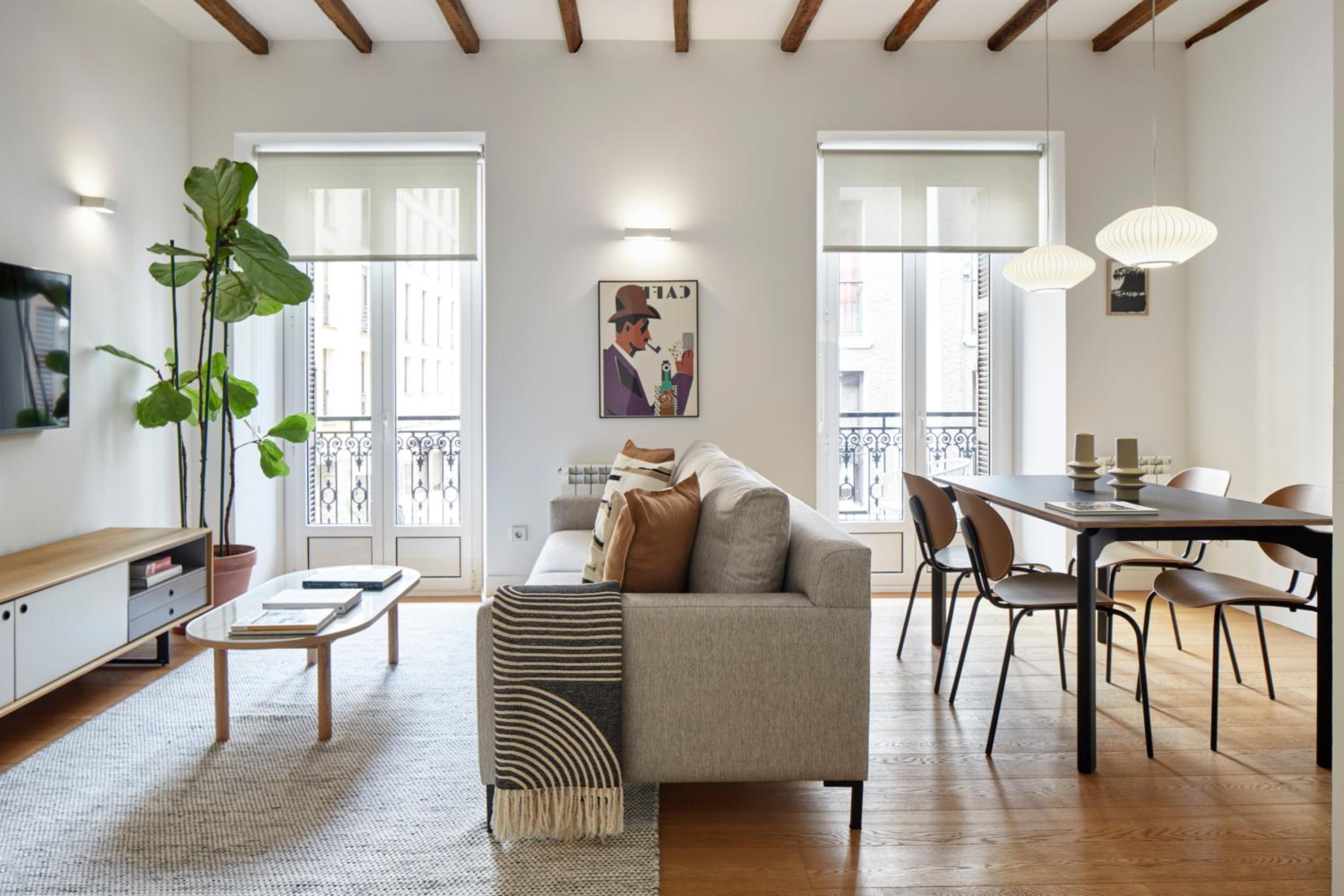 Apartamento de dos habitaciones
