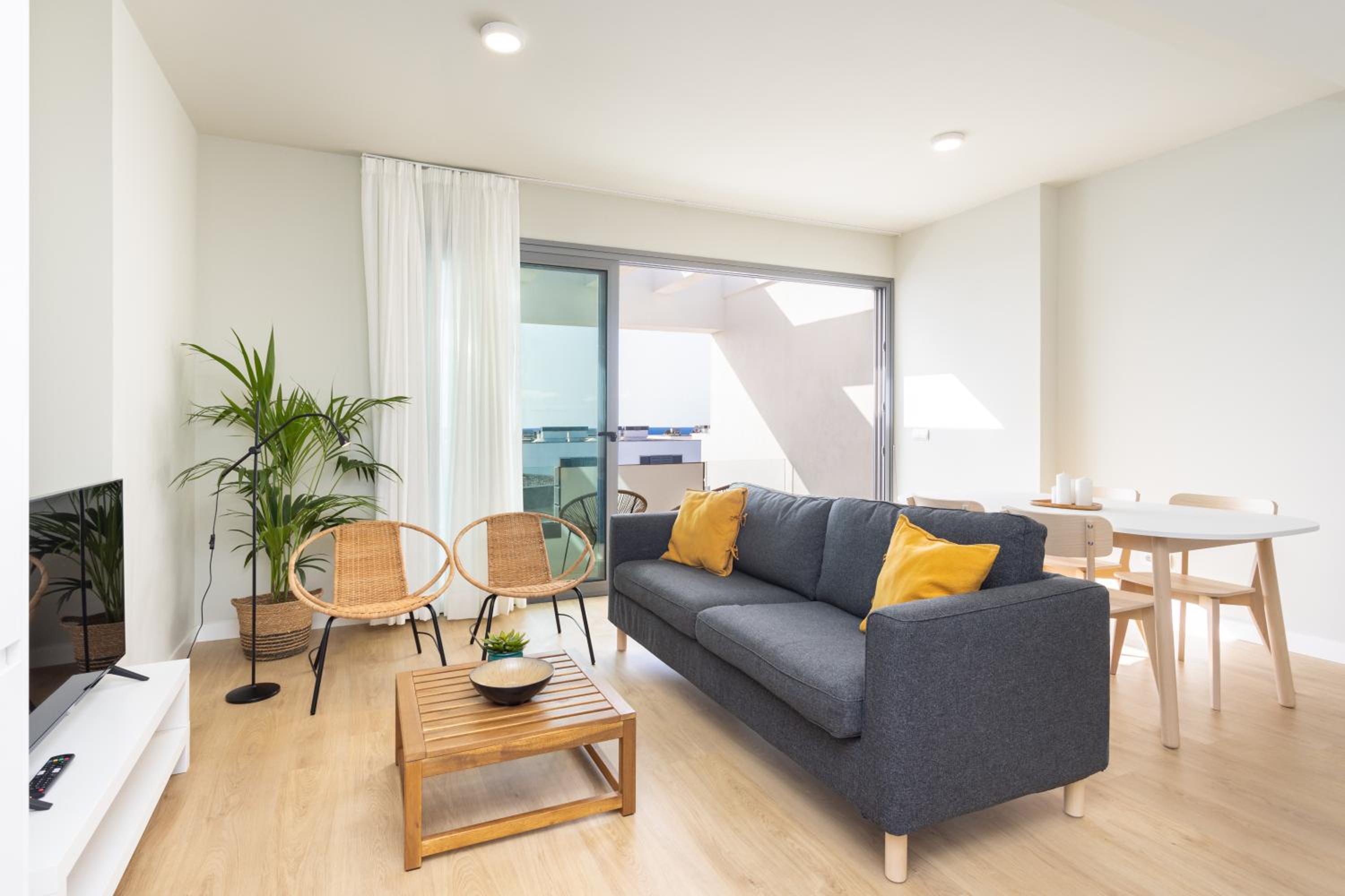 Apartamento de dos habitaciones