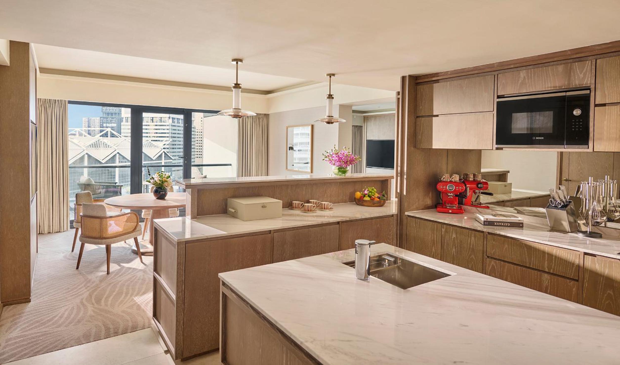 Two-Bedroom Residential Suite with Balcony