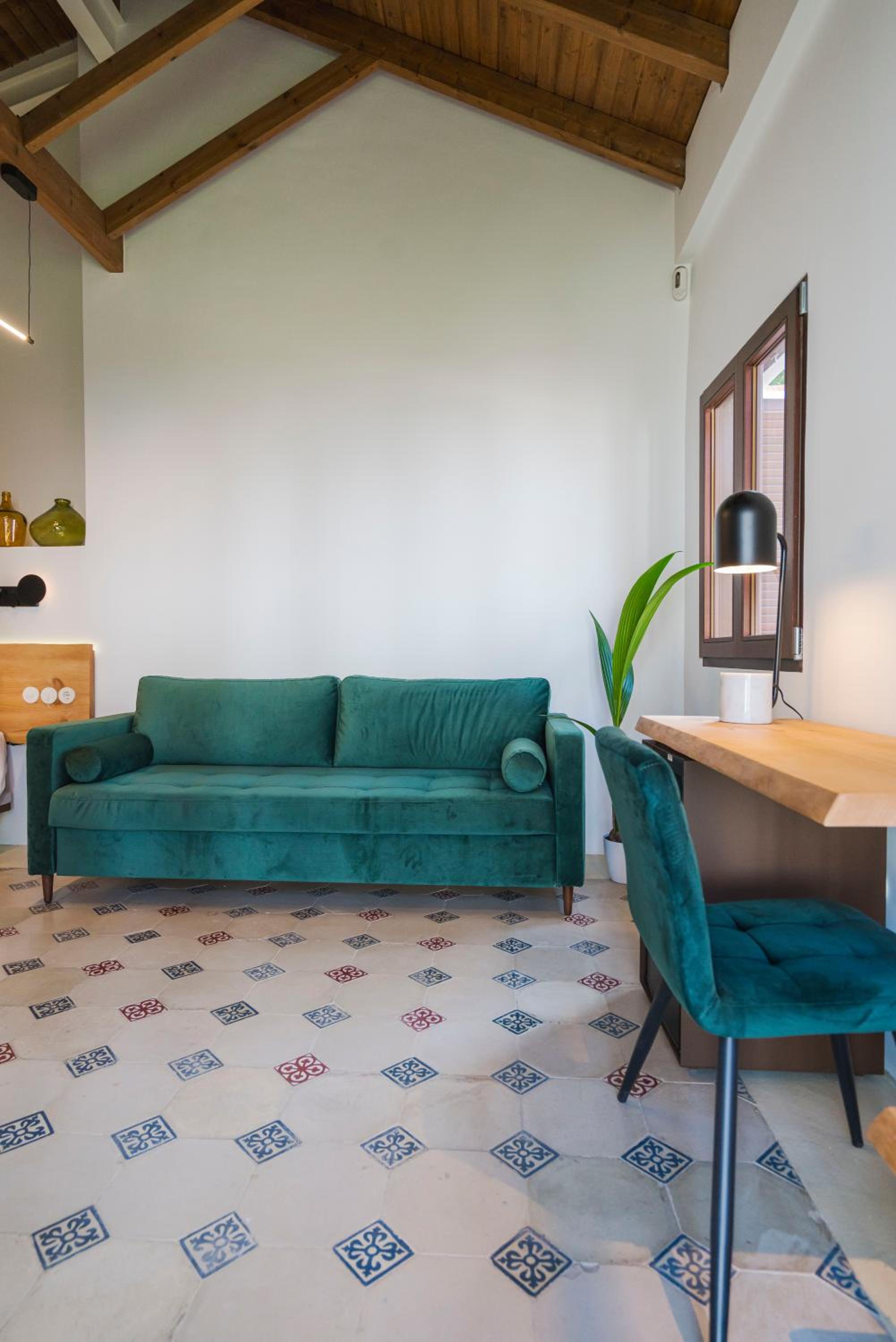 Suite con vista al jardín