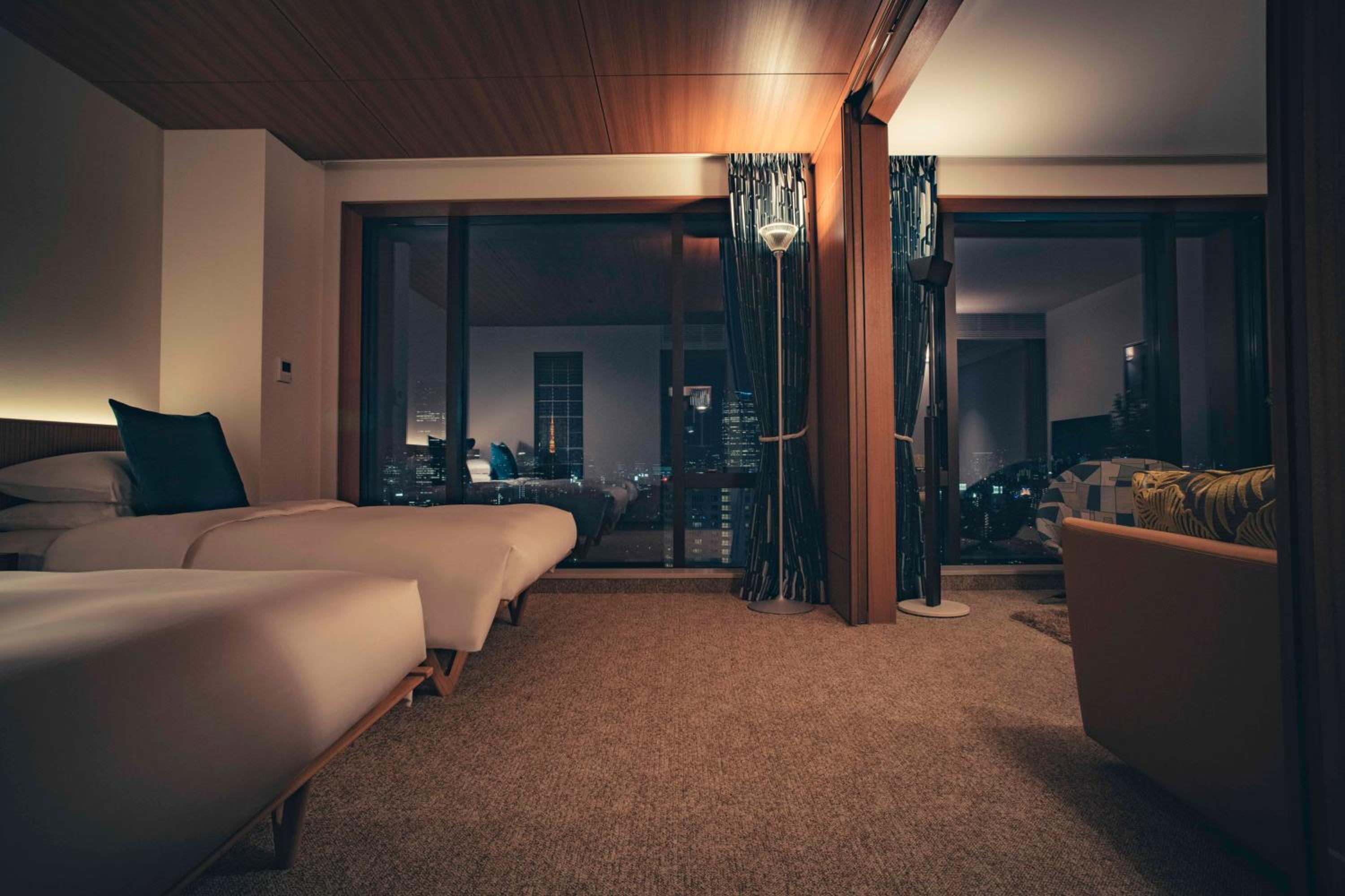 Connecting Suite with City View