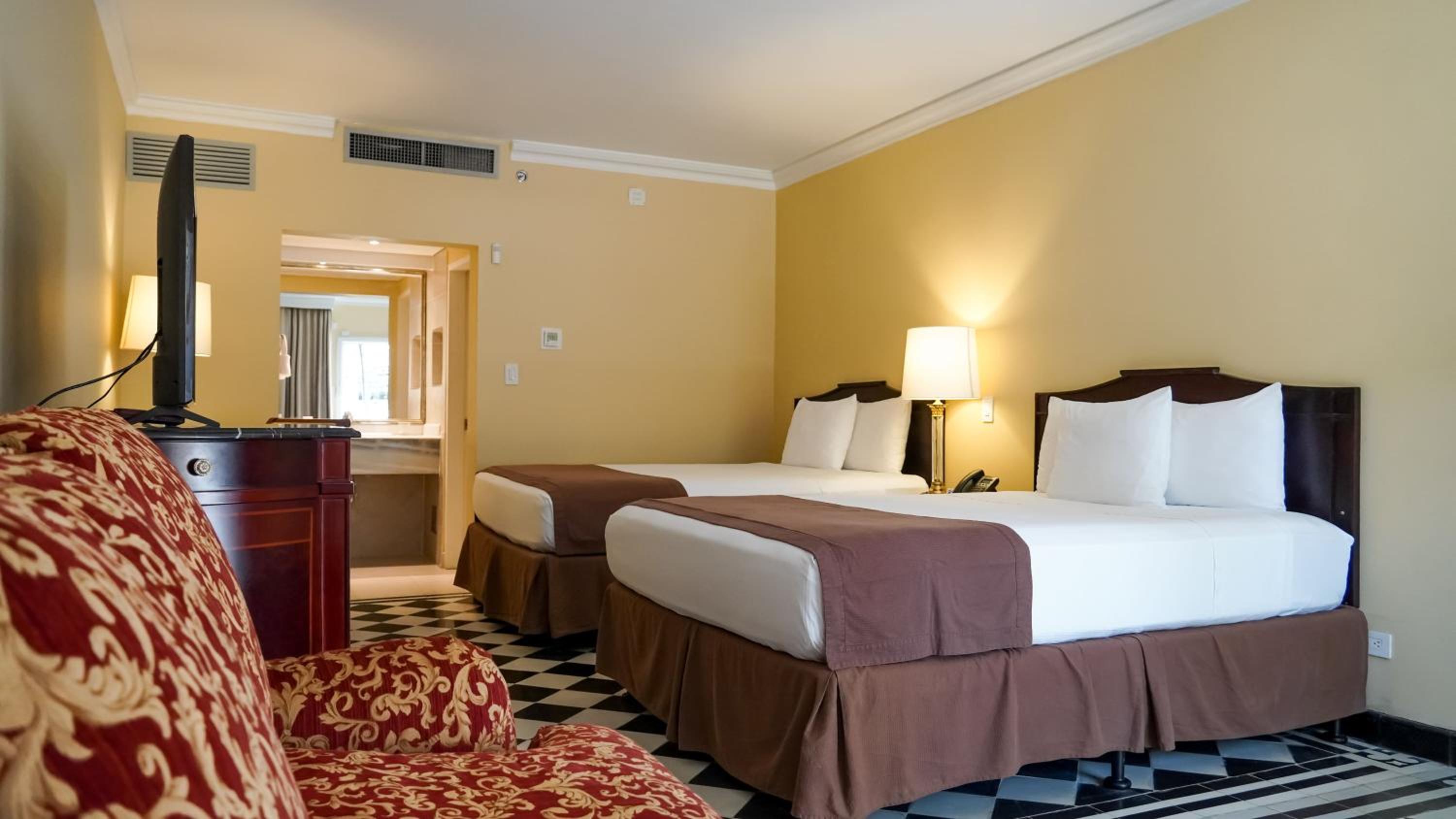 Double or Twin Room with Pool View
