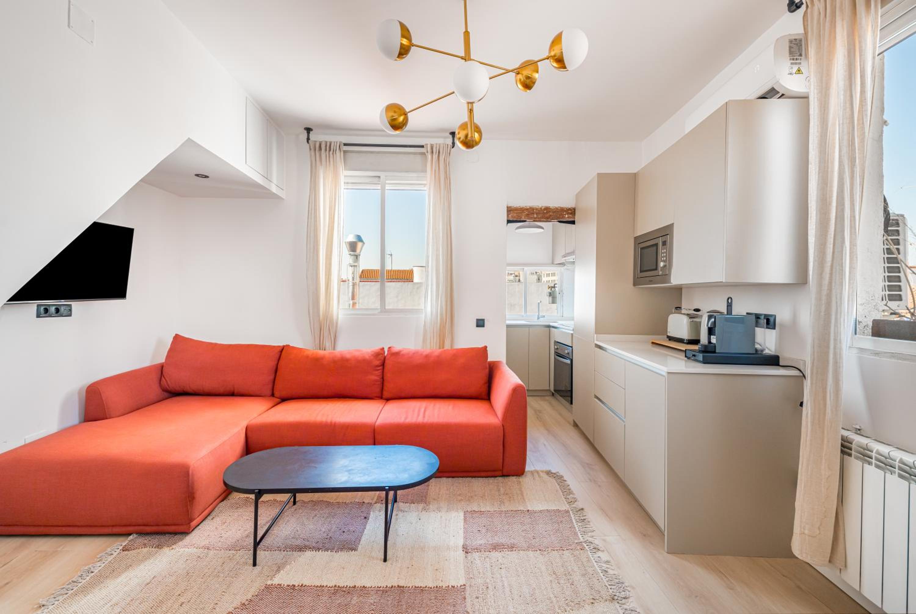 Apartamento de dos habitaciones
