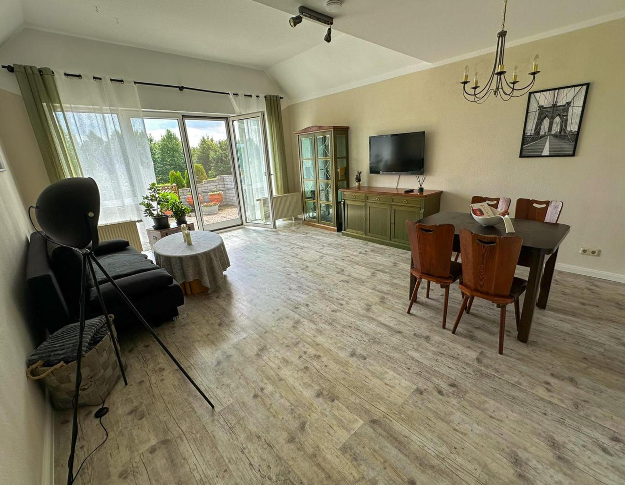Two-Bedroom Deluxe Apartment with Garden View