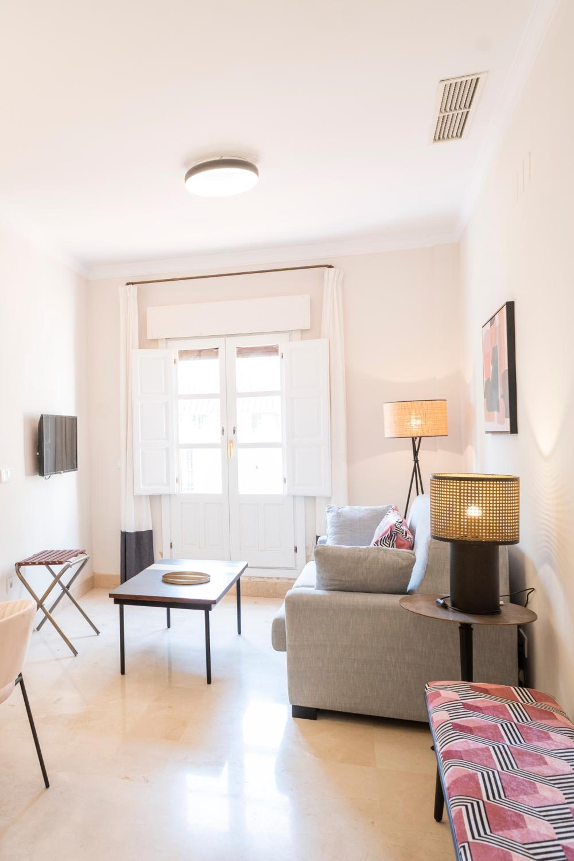 Apartamento de una habitación con terraza