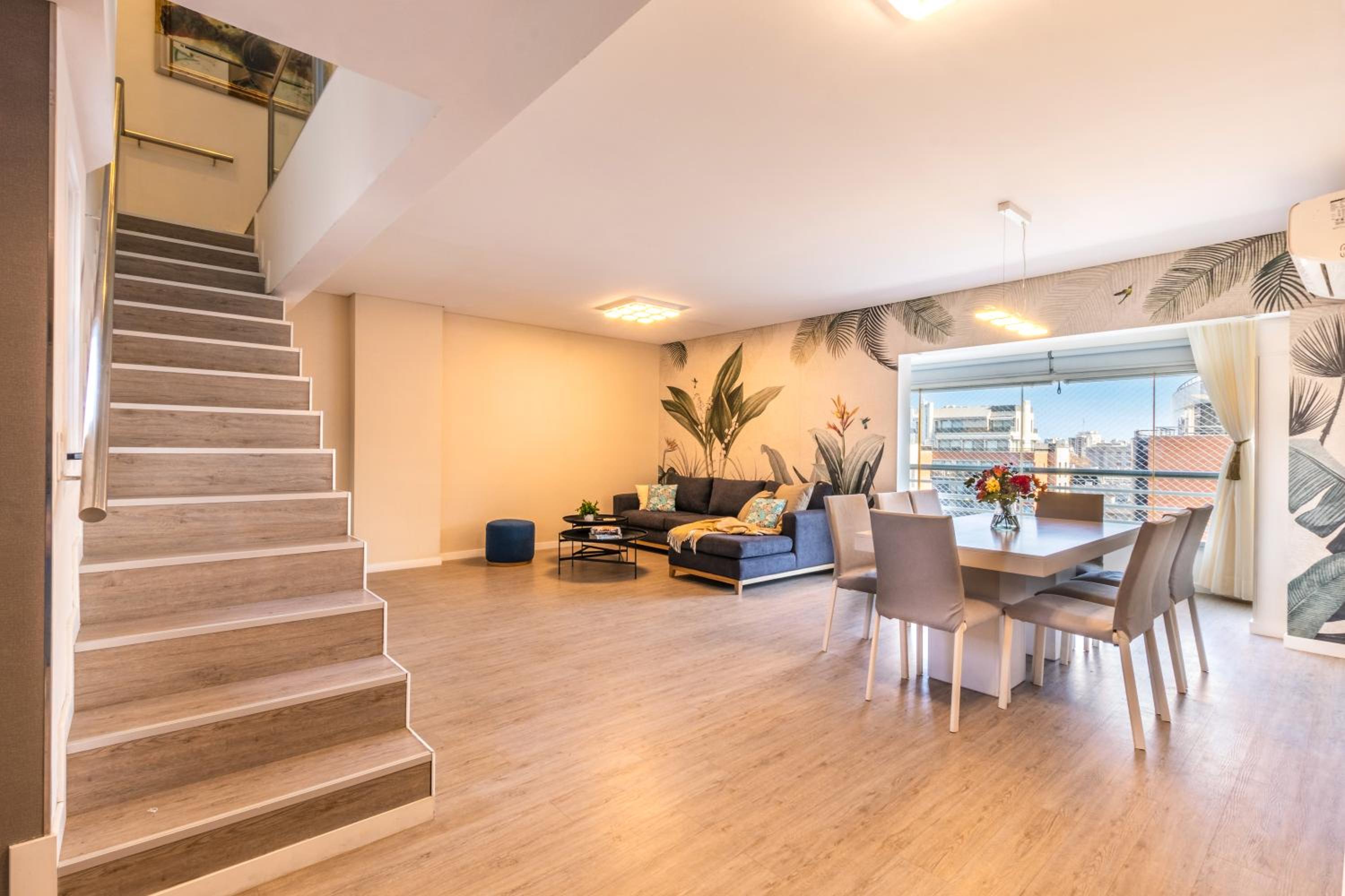 Three-Bedroom Loft Apartment