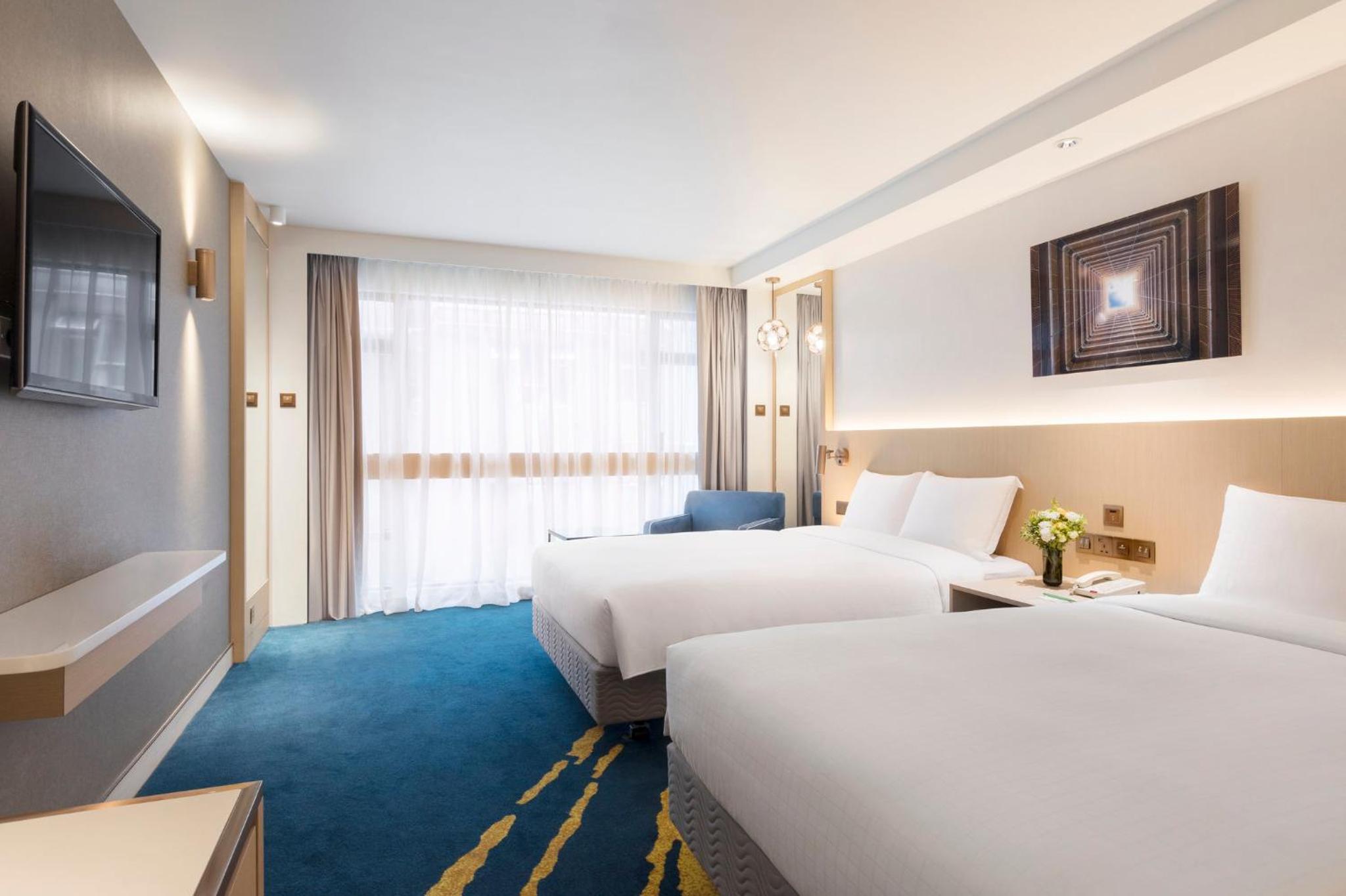 Premium Double Room with Two Double Beds - Middle Floor