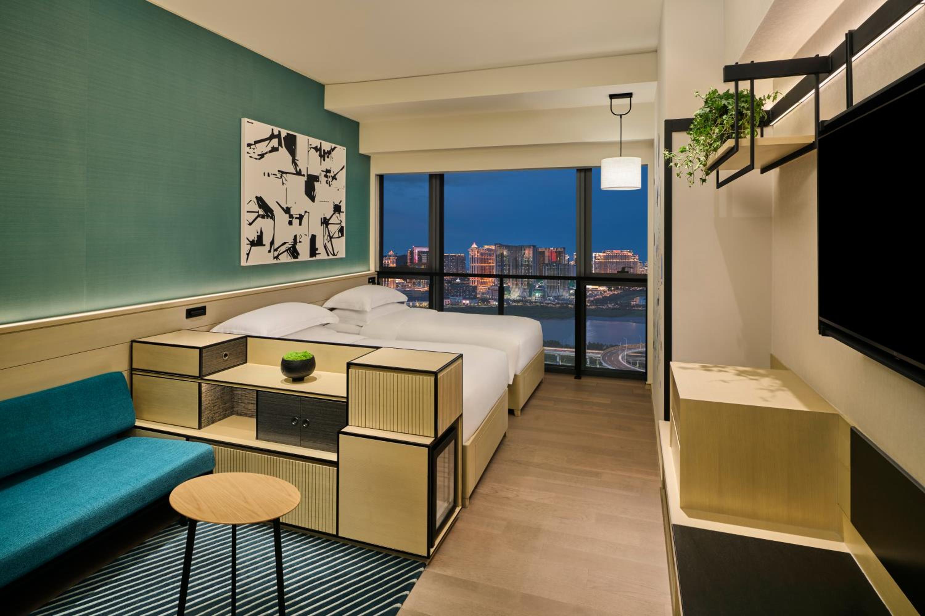 Habitat Macau View Twin Room