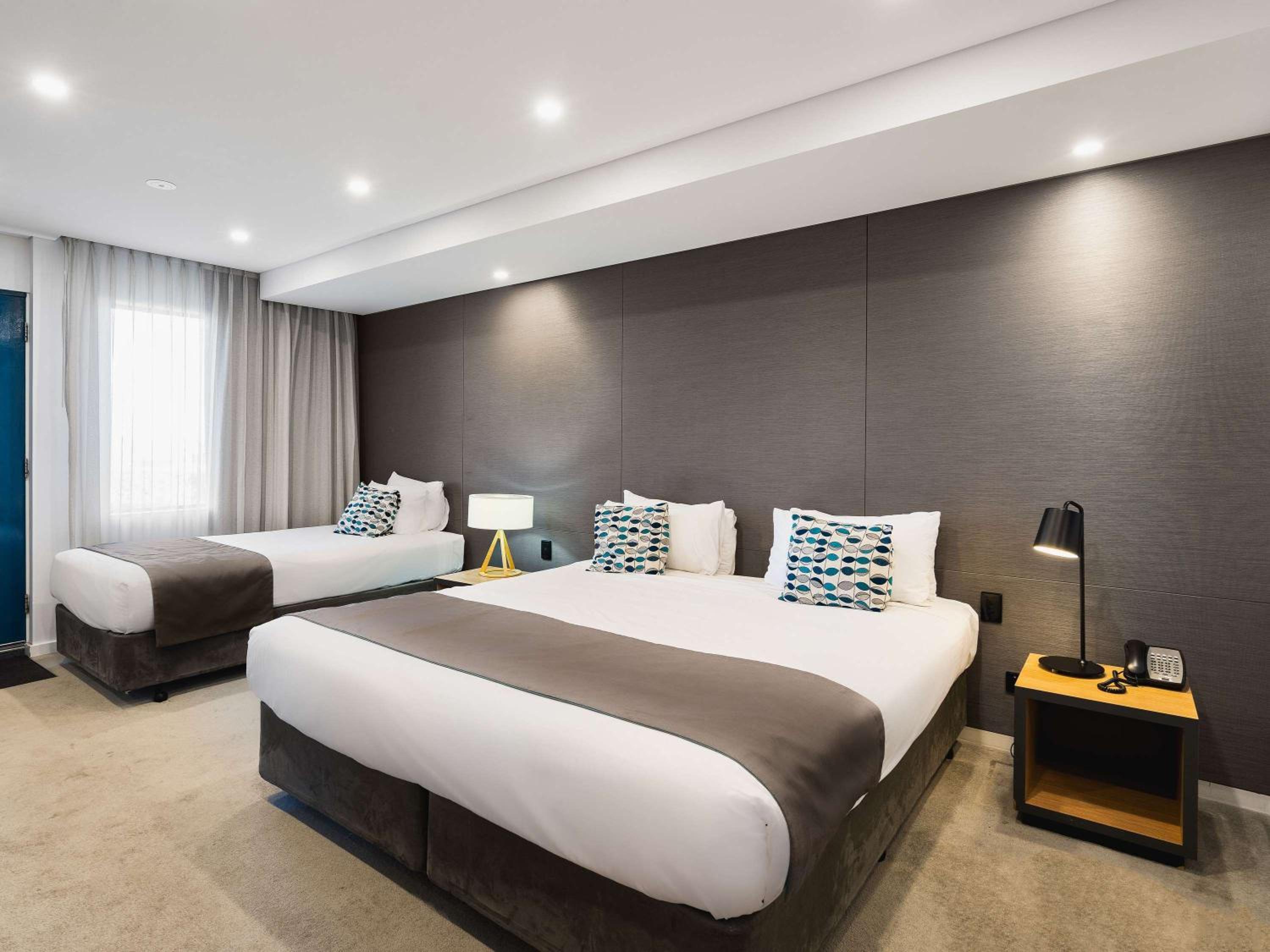 Standard Room with One King and One Single Beds