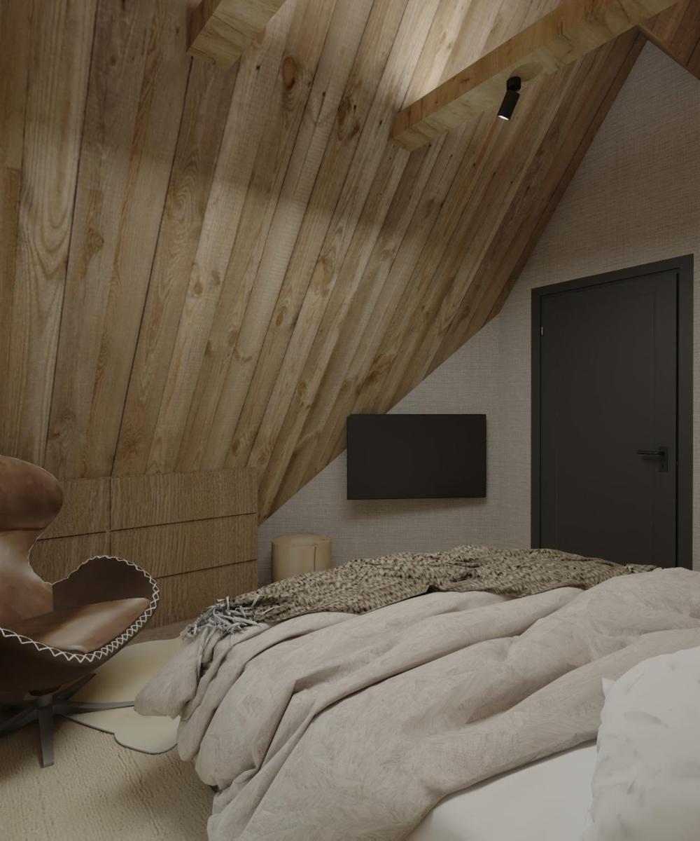 One-Bedroom Apartment with Balcony and Mountain View   - Photo 3