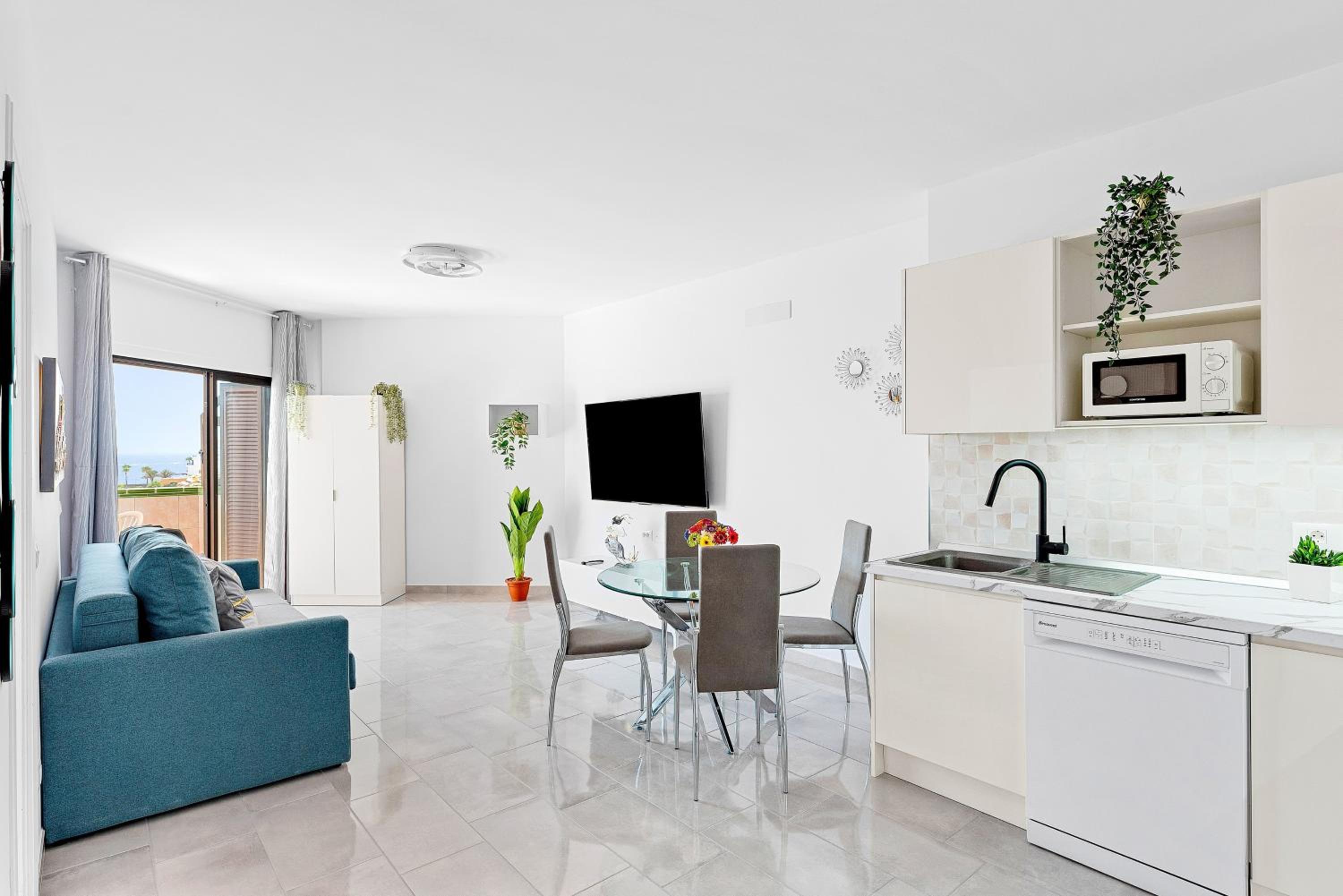 Apartamento con Vista y Balcón