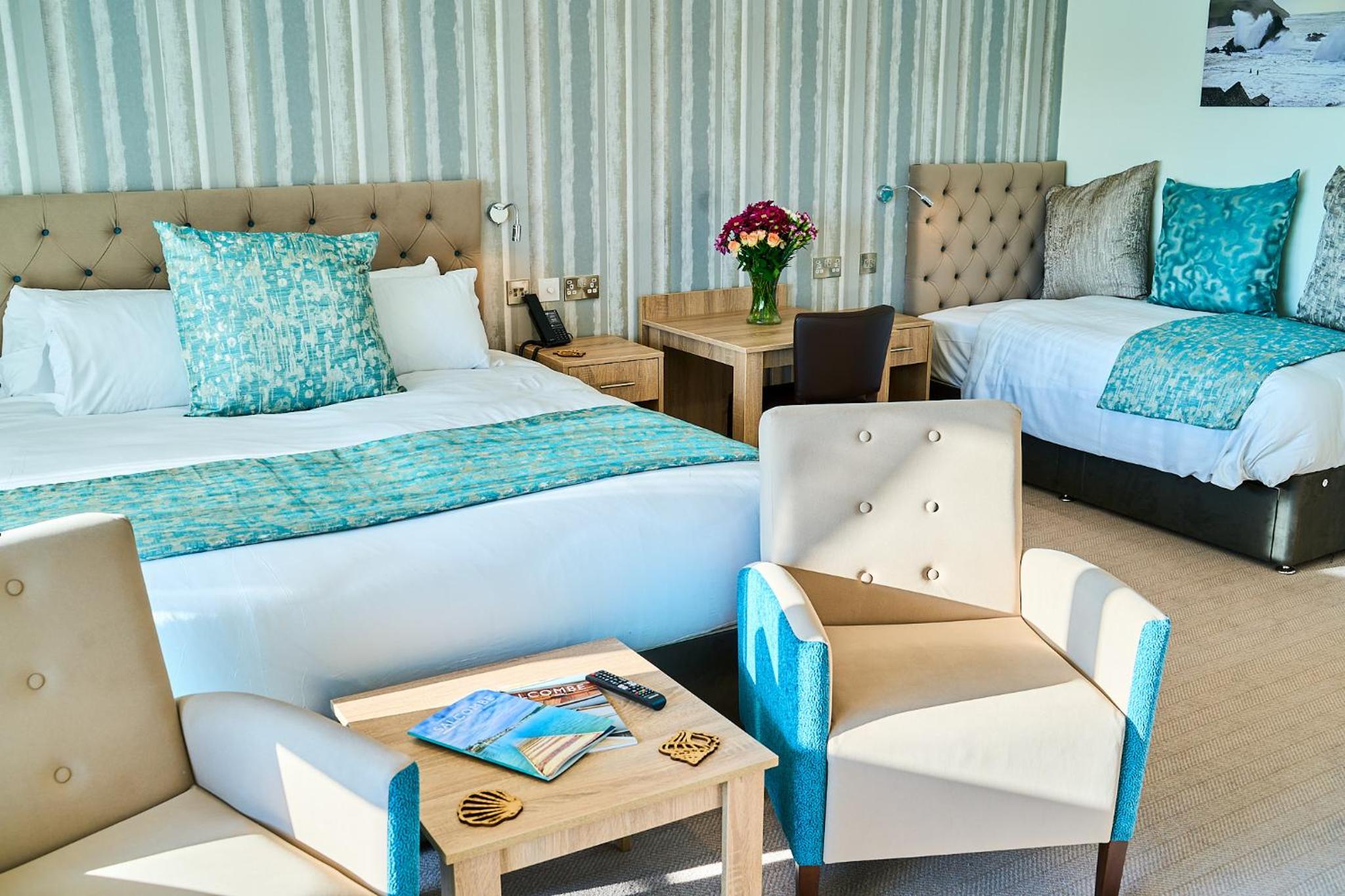 Premier Double or Twin Room with Balcony and Sea View (No Pets Allowed)