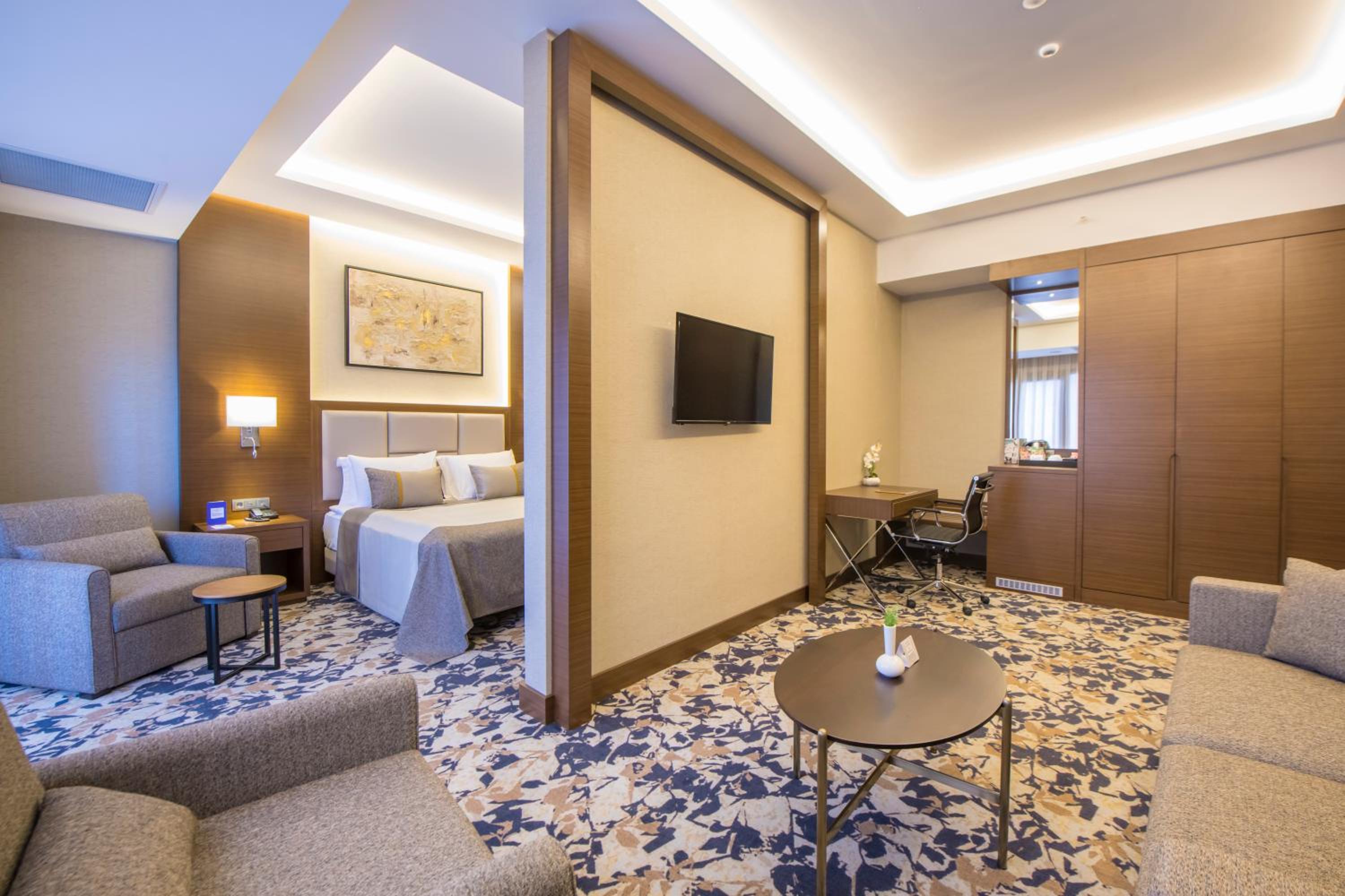 Junior King Suite with Sofa Bed and Balcony - Photo 5