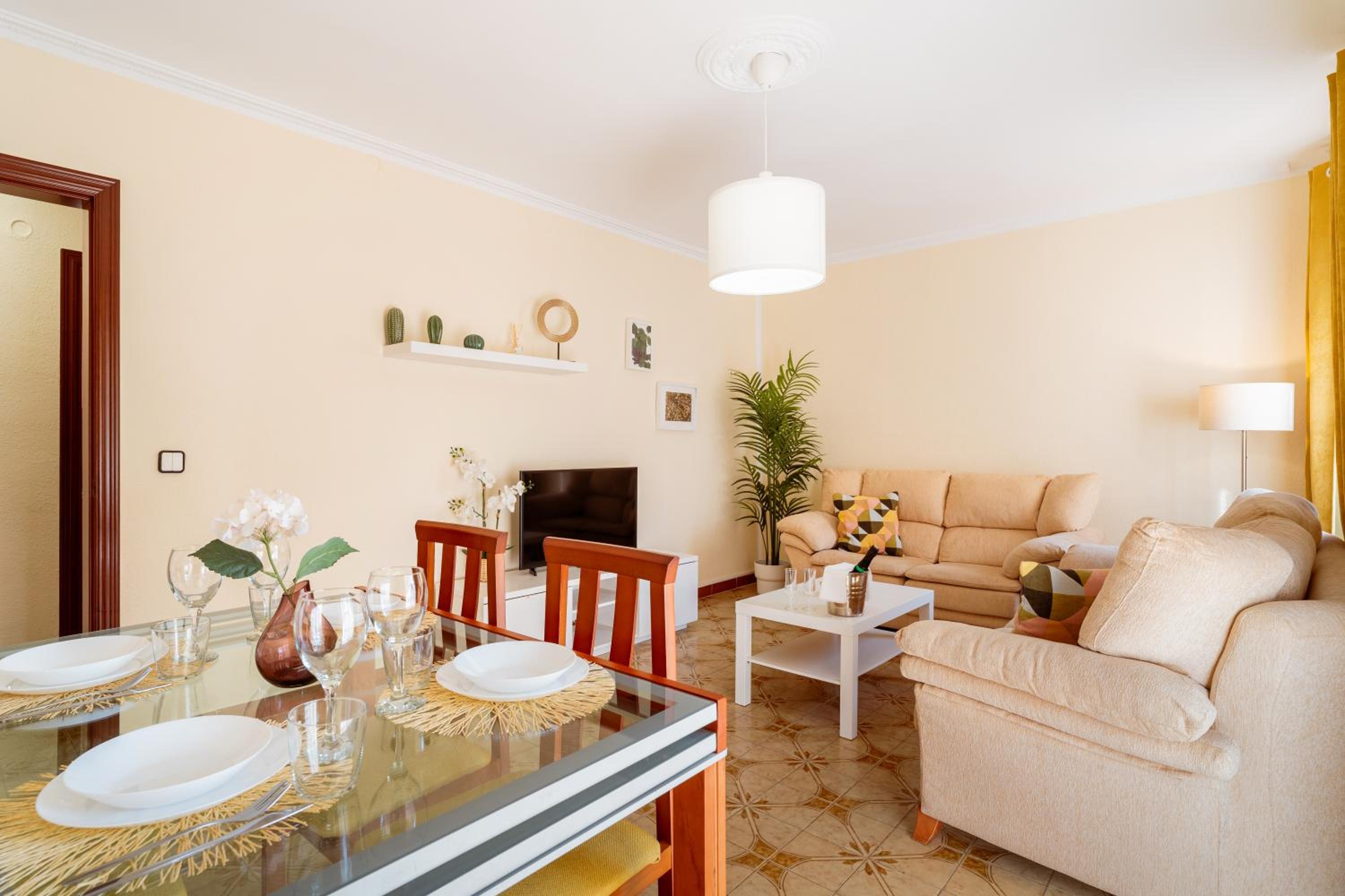 Apartamento de dos habitaciones