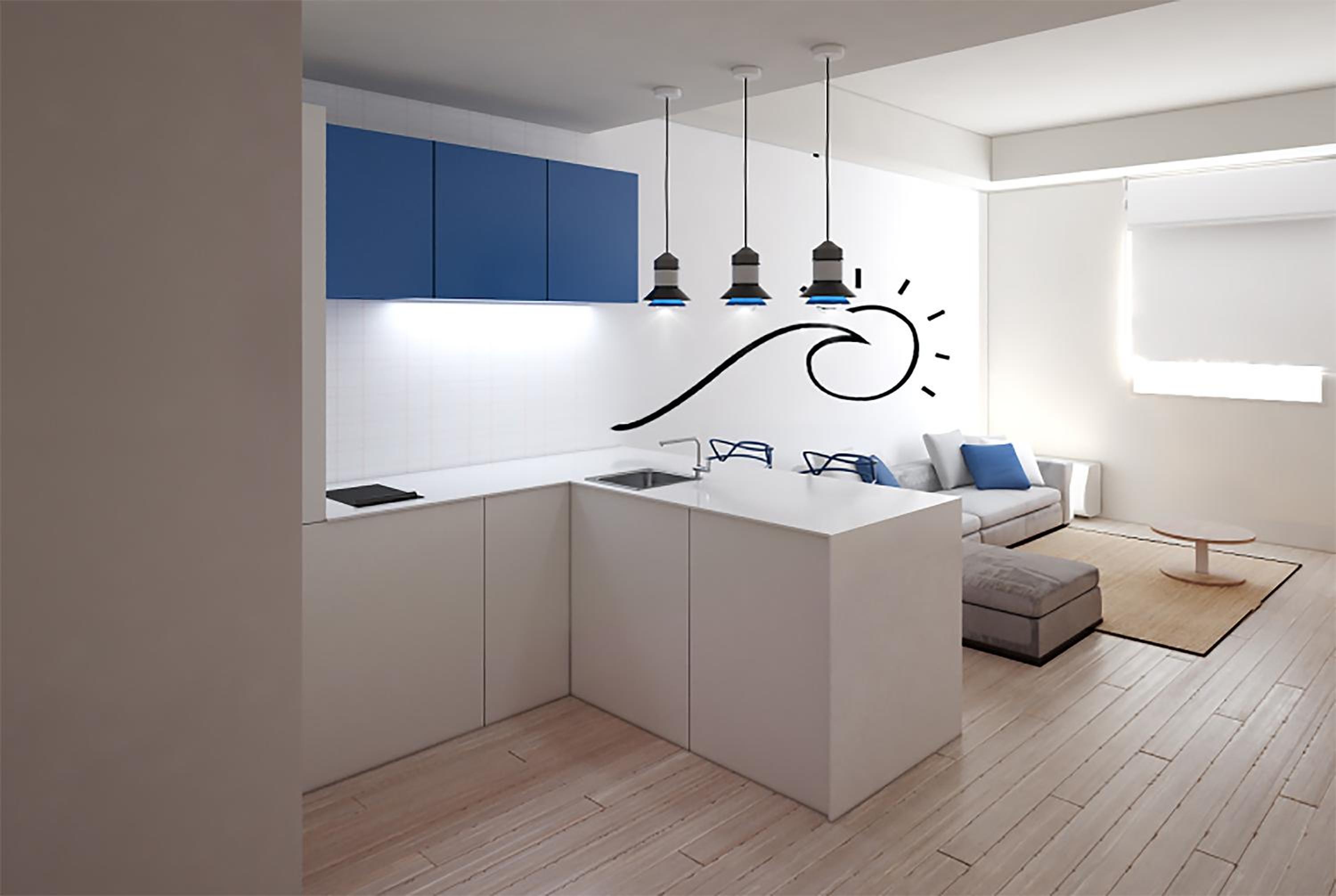 Fitness Room With One King Bed