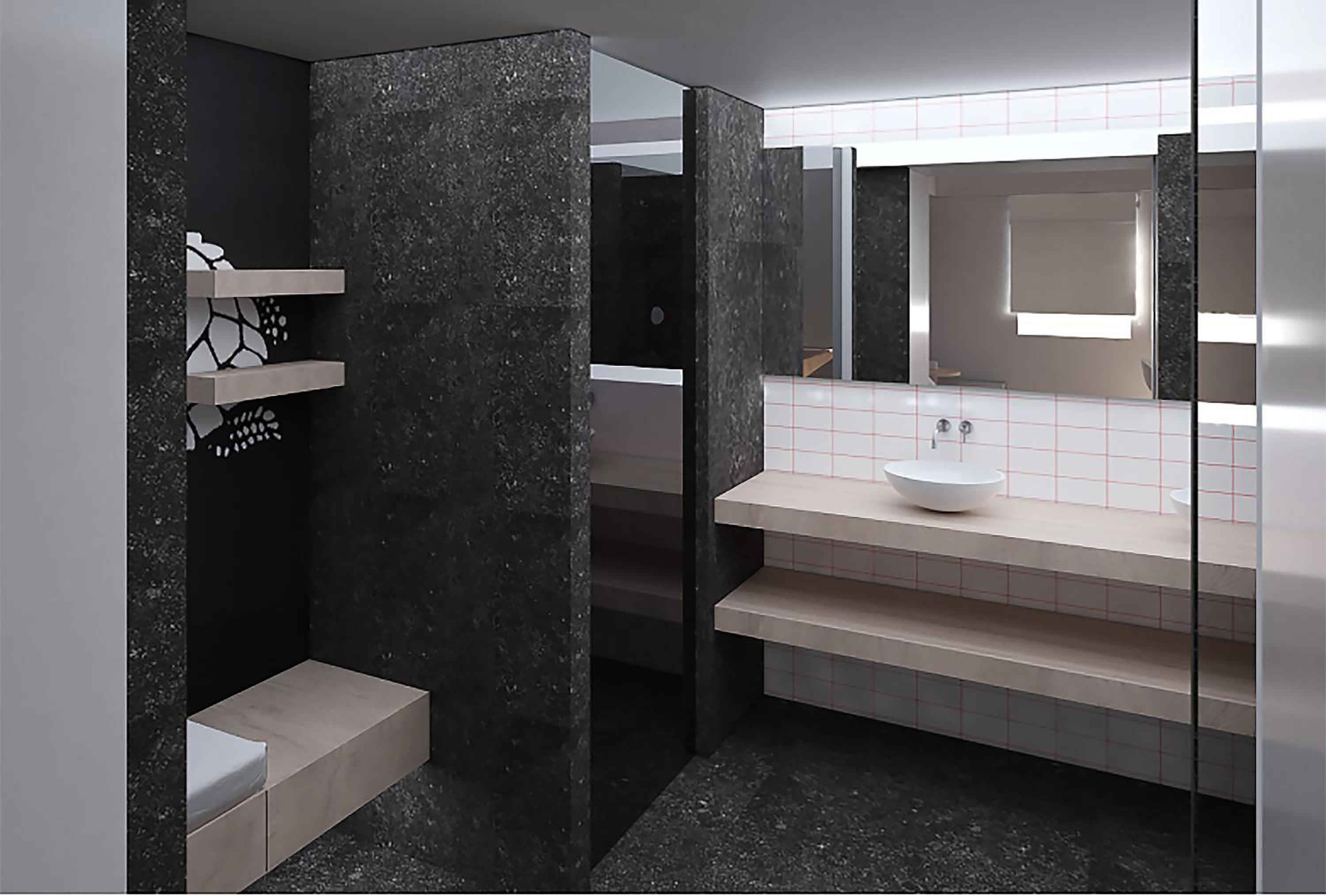 Fitness Room With One King Bed