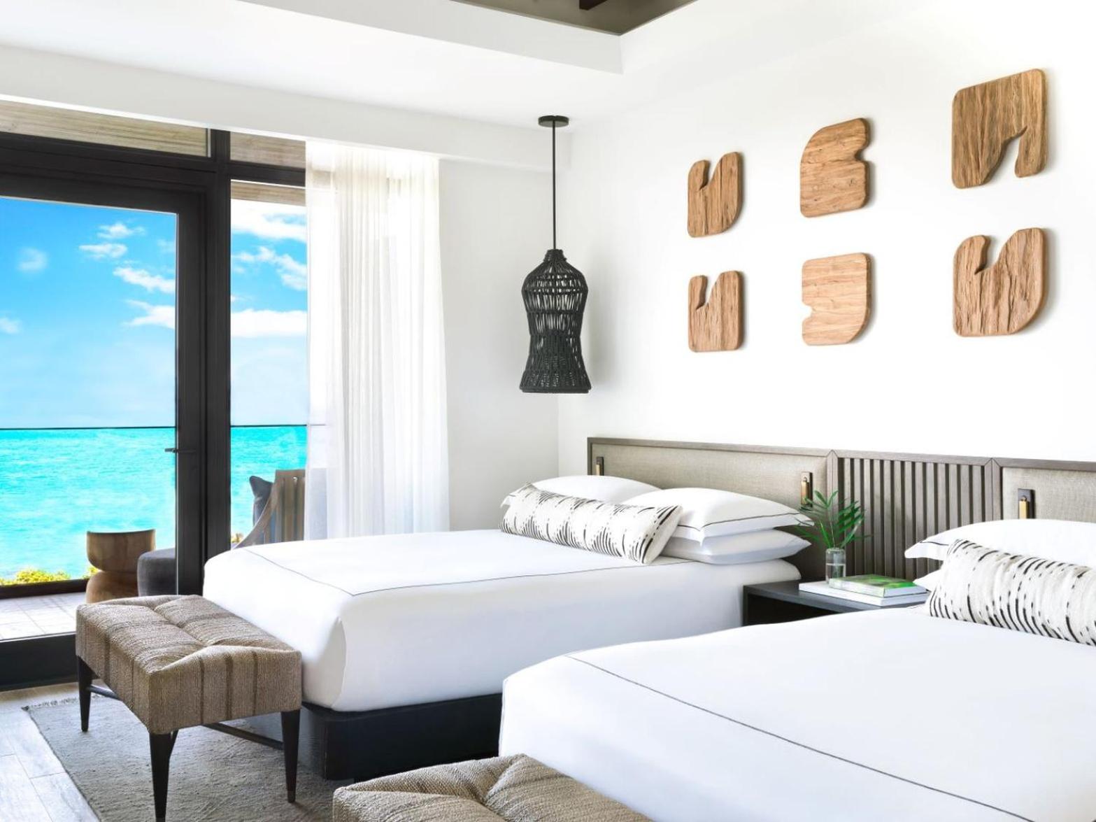 Premium Queen Room with Two Queen Beds and Ocean View