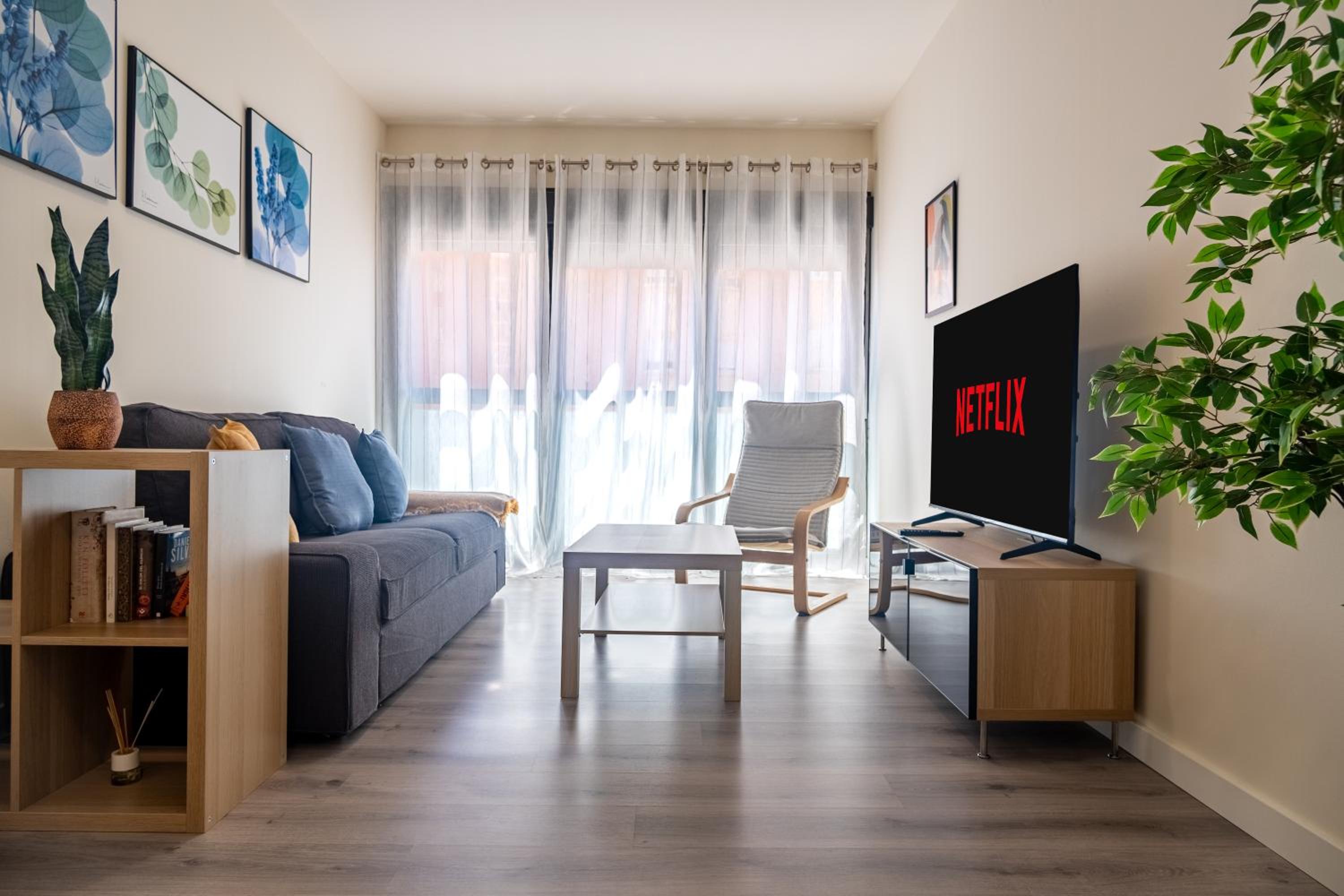 Apartamento de dos habitaciones