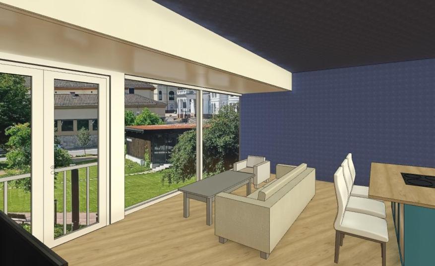 Three-Bedroom Apartment with Balcony