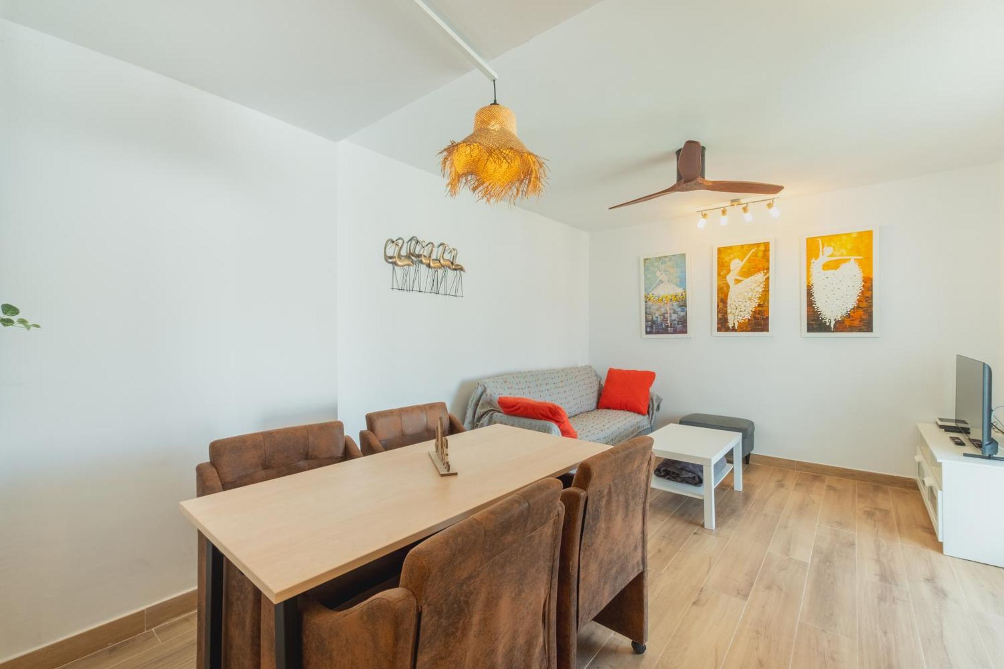 Apartamento de dos habitaciones