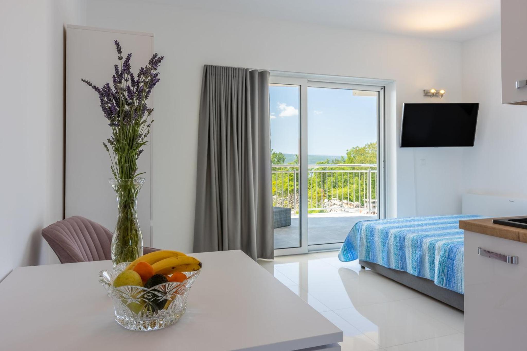Studio Apartment with Sea View