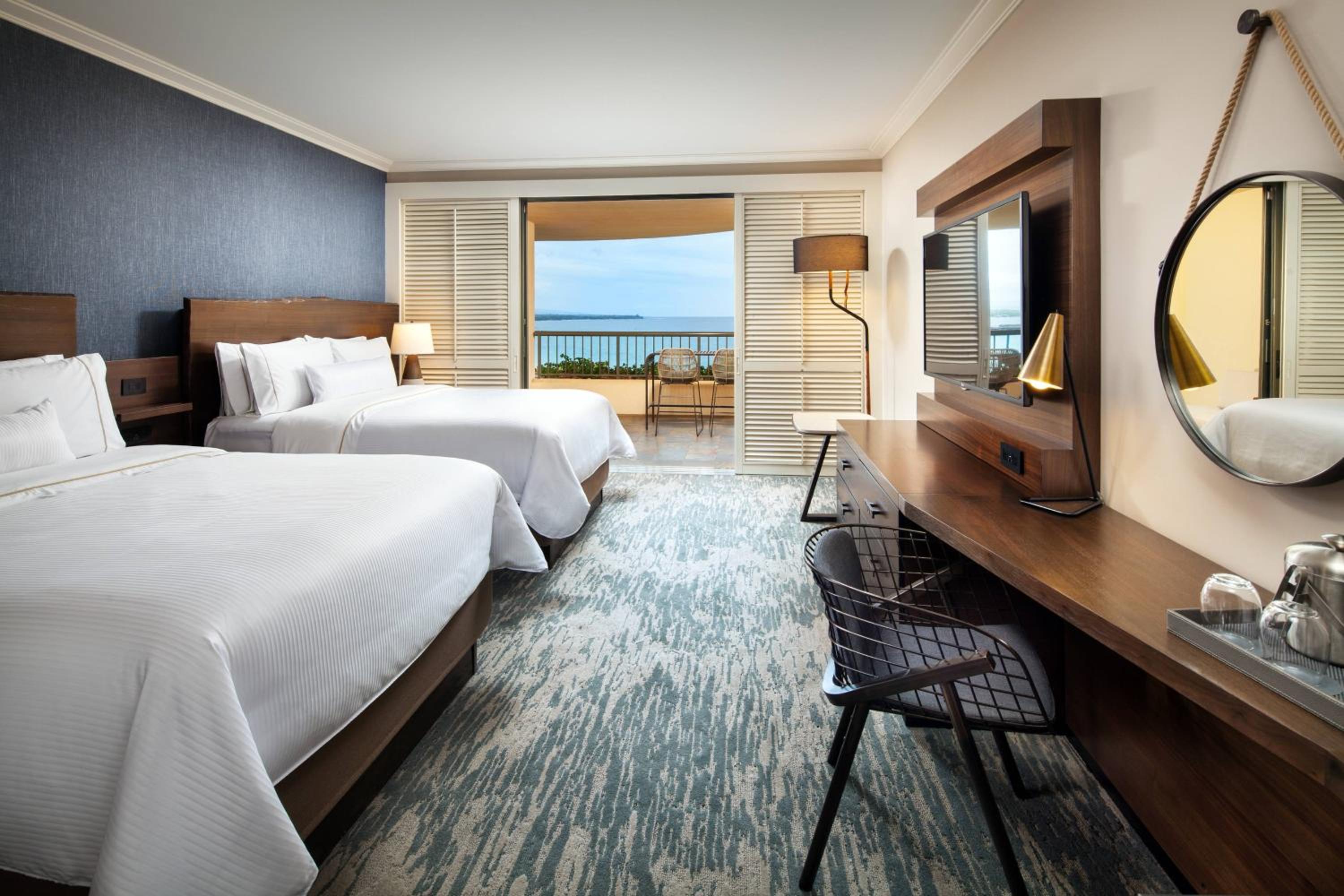 Premier Ocean, Guest room, 2 Queen, Ocean view, High floor
