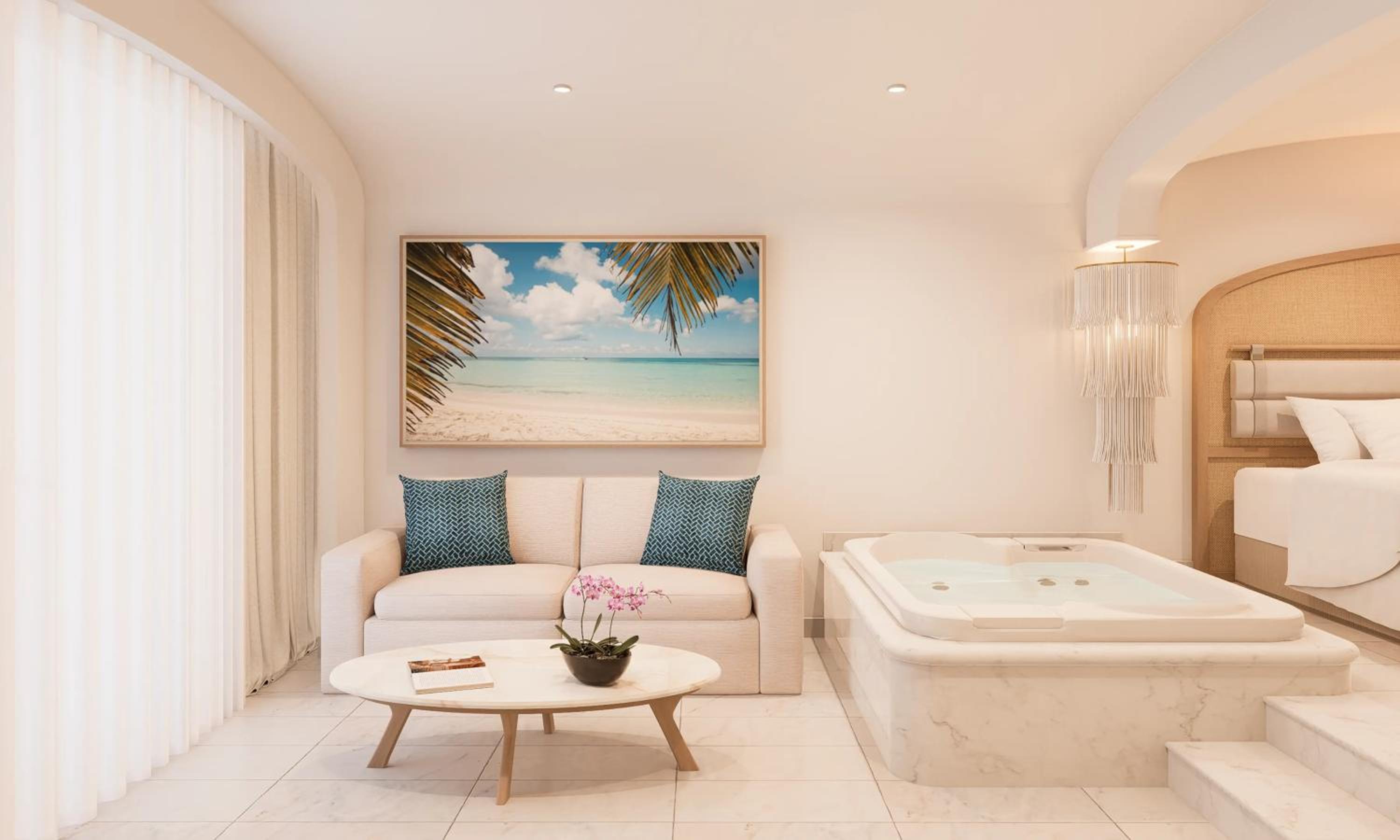 Two Bedroom Presidential Suite Ocean View - Kids & Teens Free
