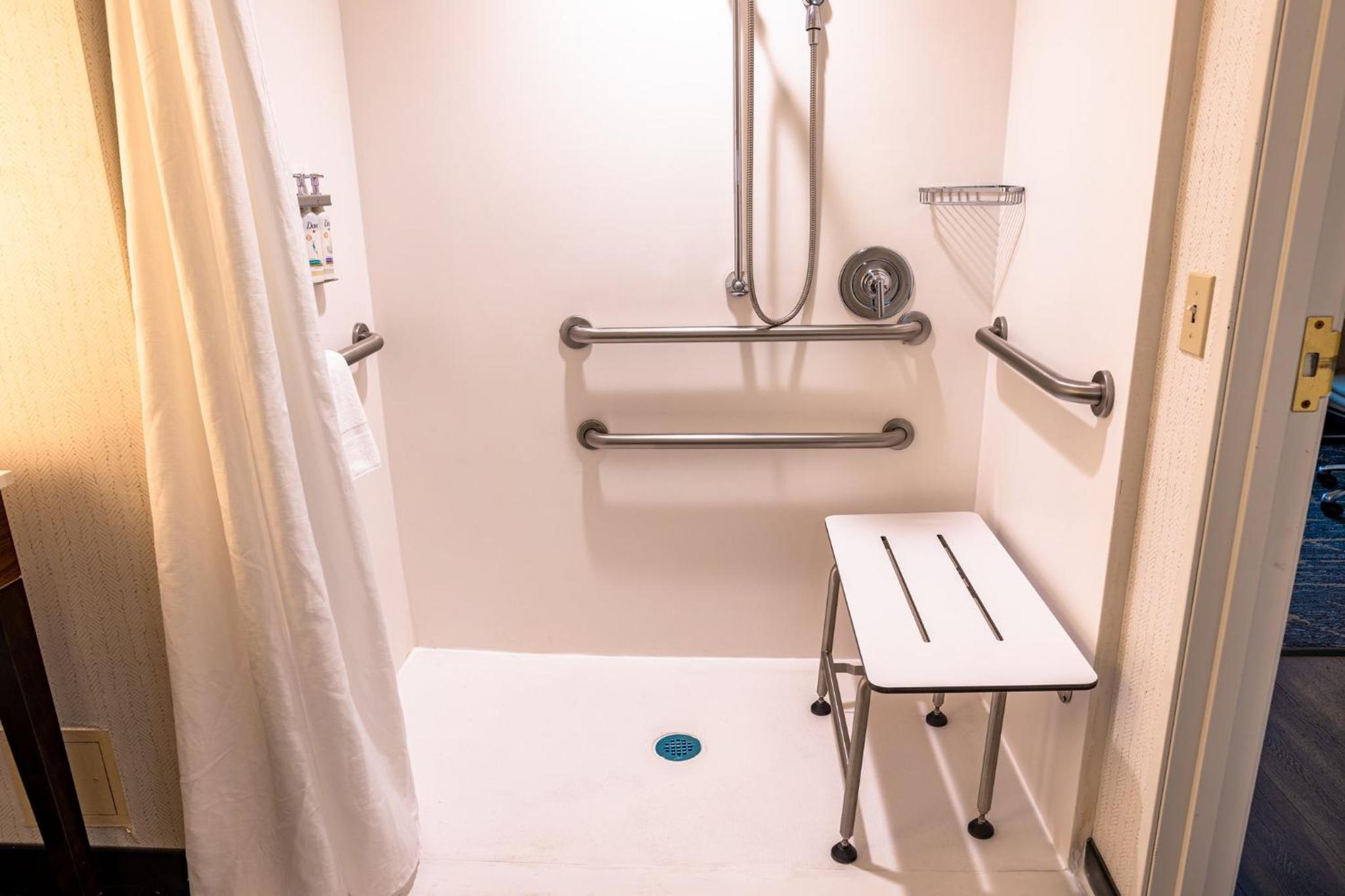 King Room - Hearing Accessible - Roll-in Shower - Photo 3
