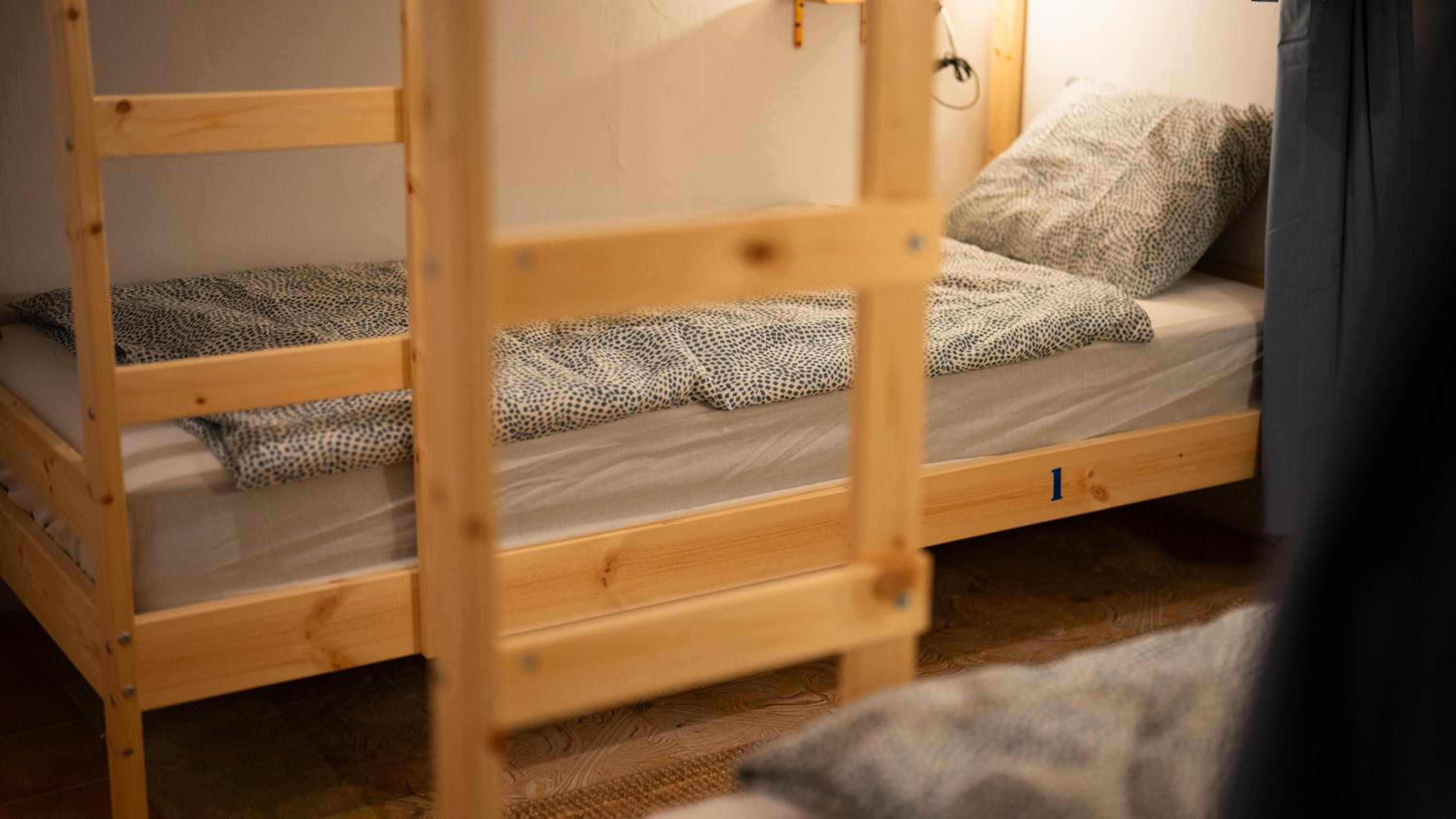 Cama en habitación compartida de 4 camas