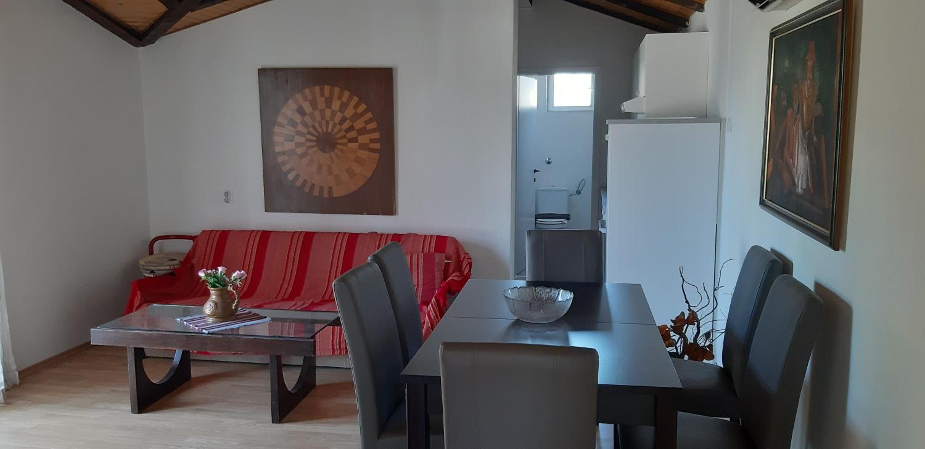 Two-Bedroom Apartment with Balcony and Terrace