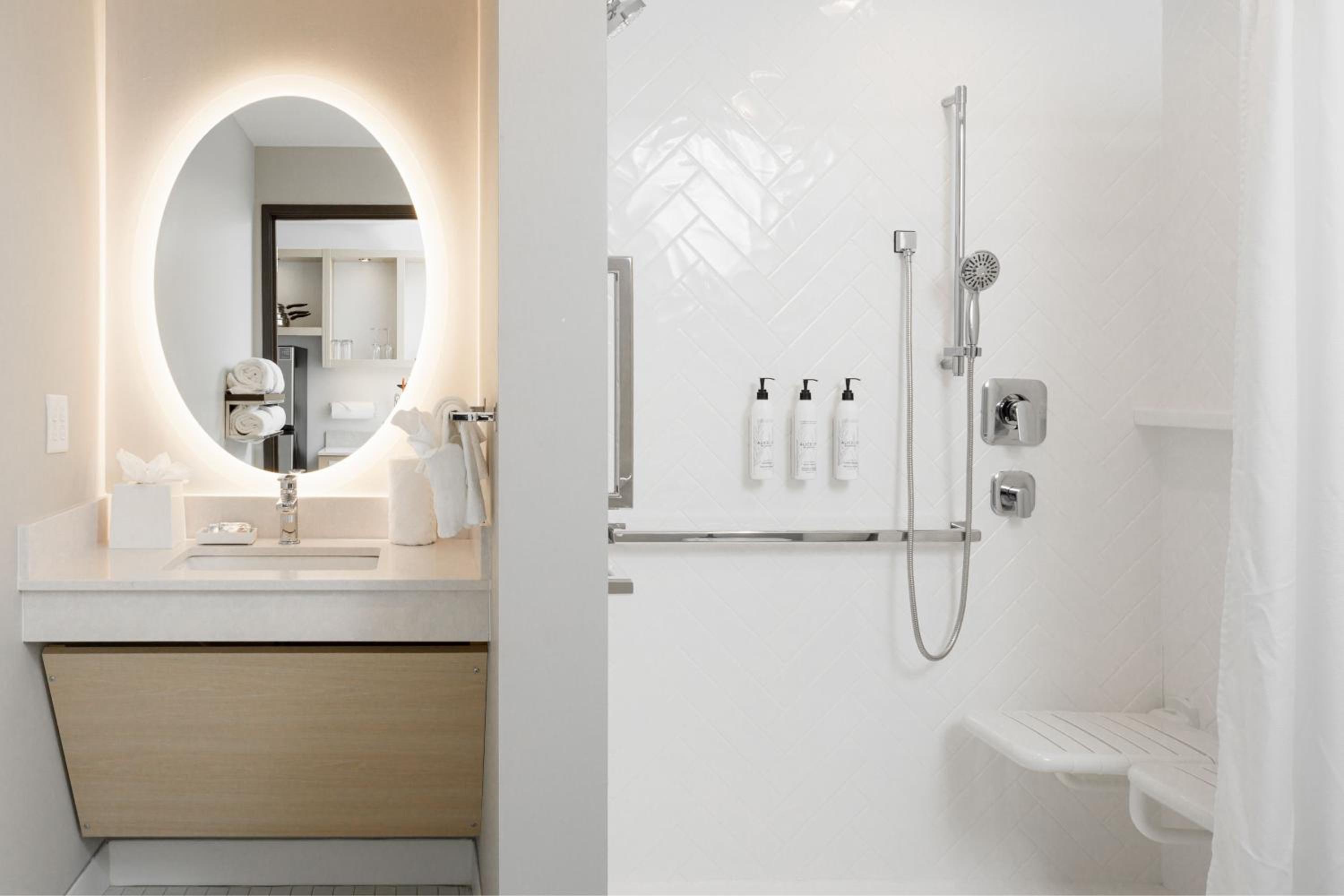 Studio Queen Room with Roll-In Shower - Mobility Accessible - Photo 10