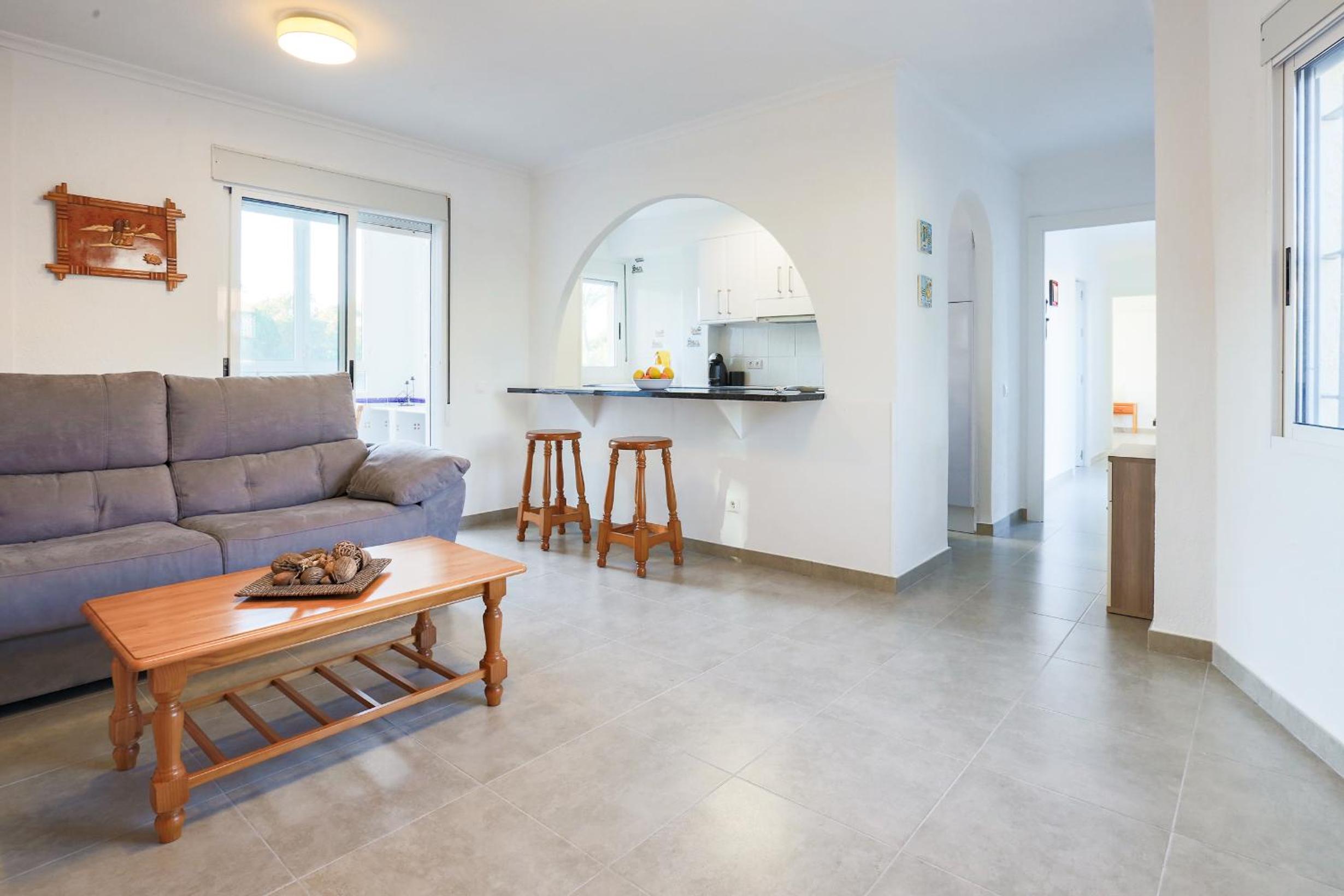 Apartamento de dos habitaciones