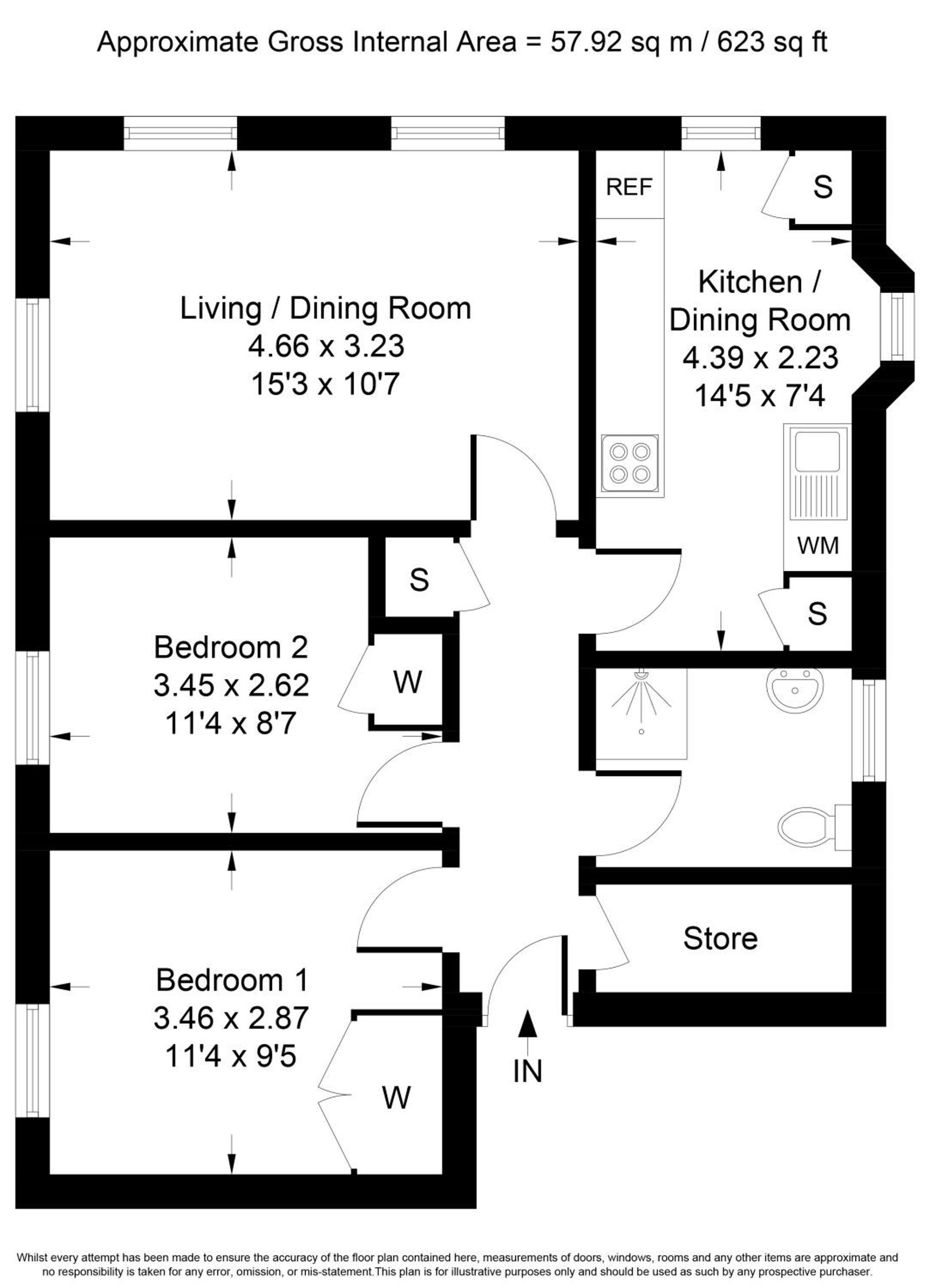One-Bedroom Apartment photo 3
