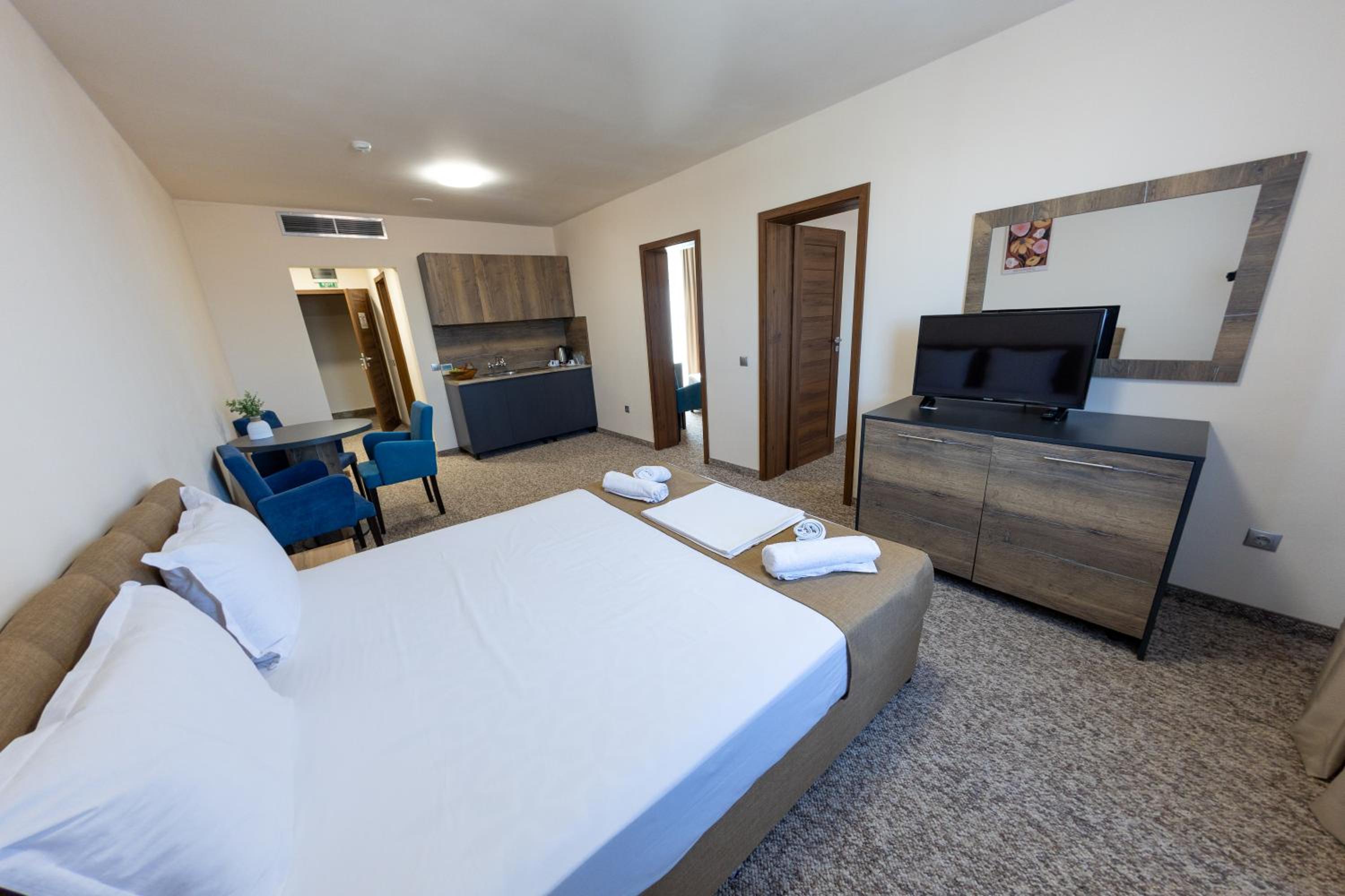 Three-Bedroom Apartment with Balcony