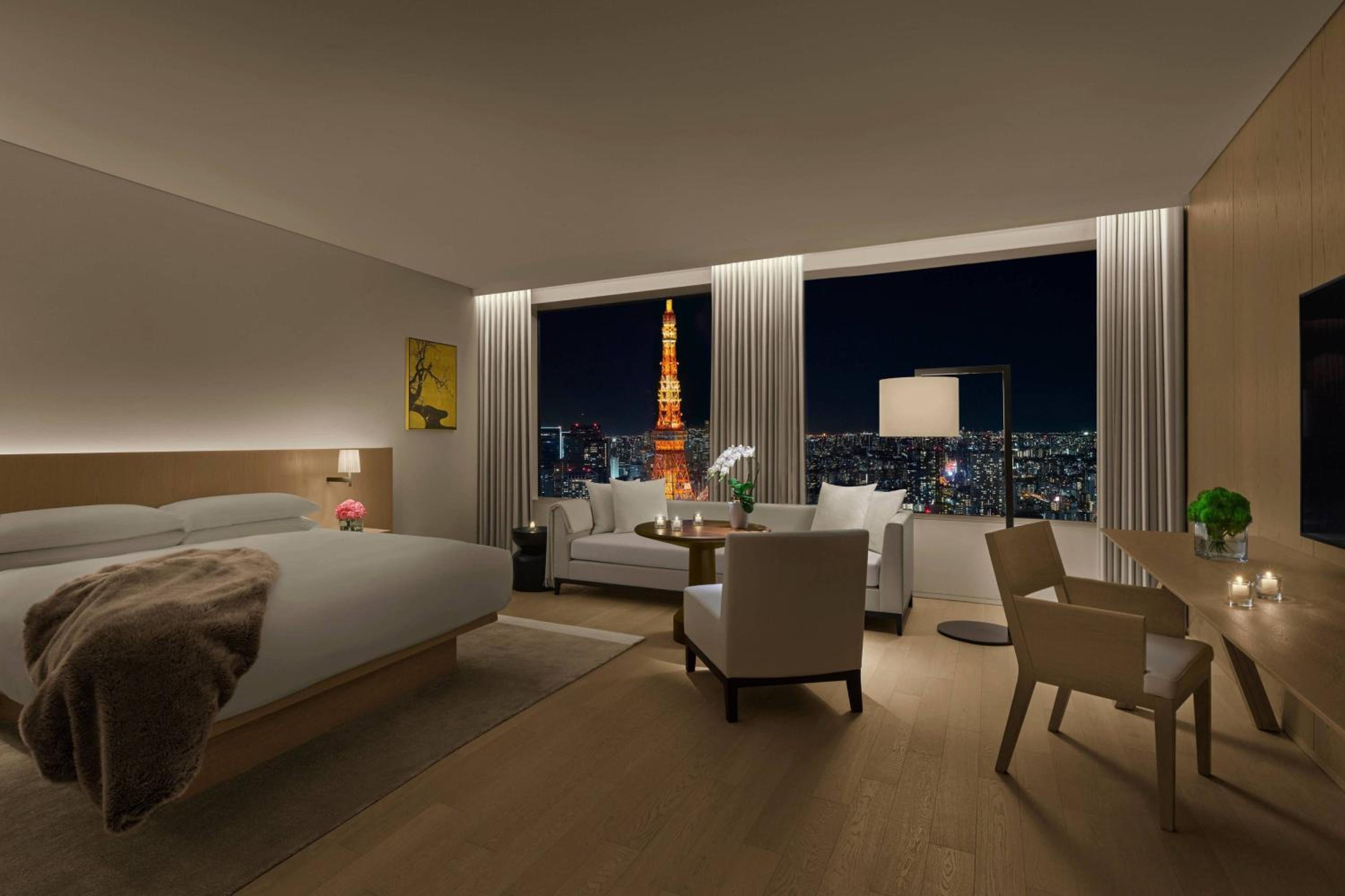 Premier Tower View King, Guest room, King, Tokyo Tower view