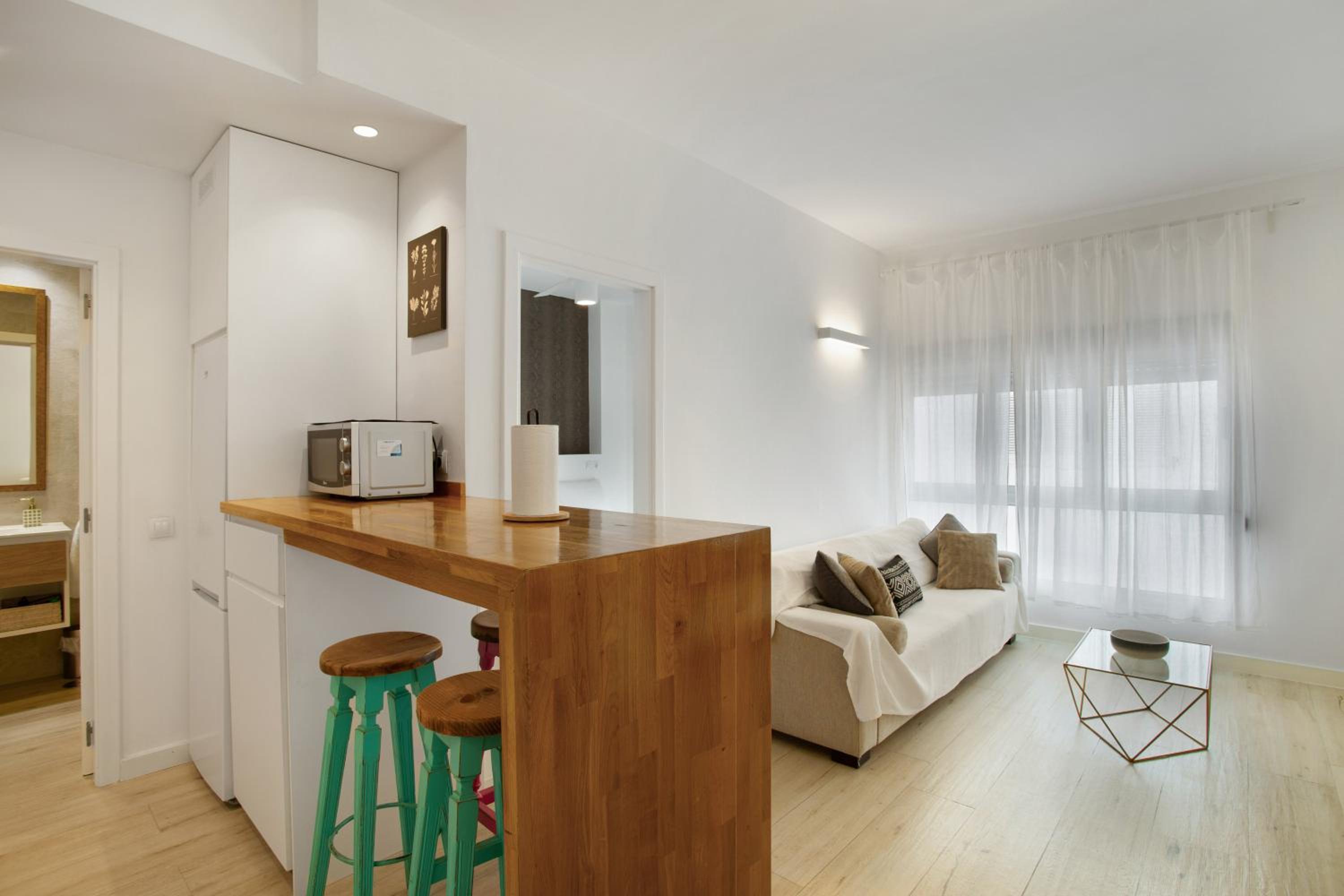 Apartamento de una habitación superior