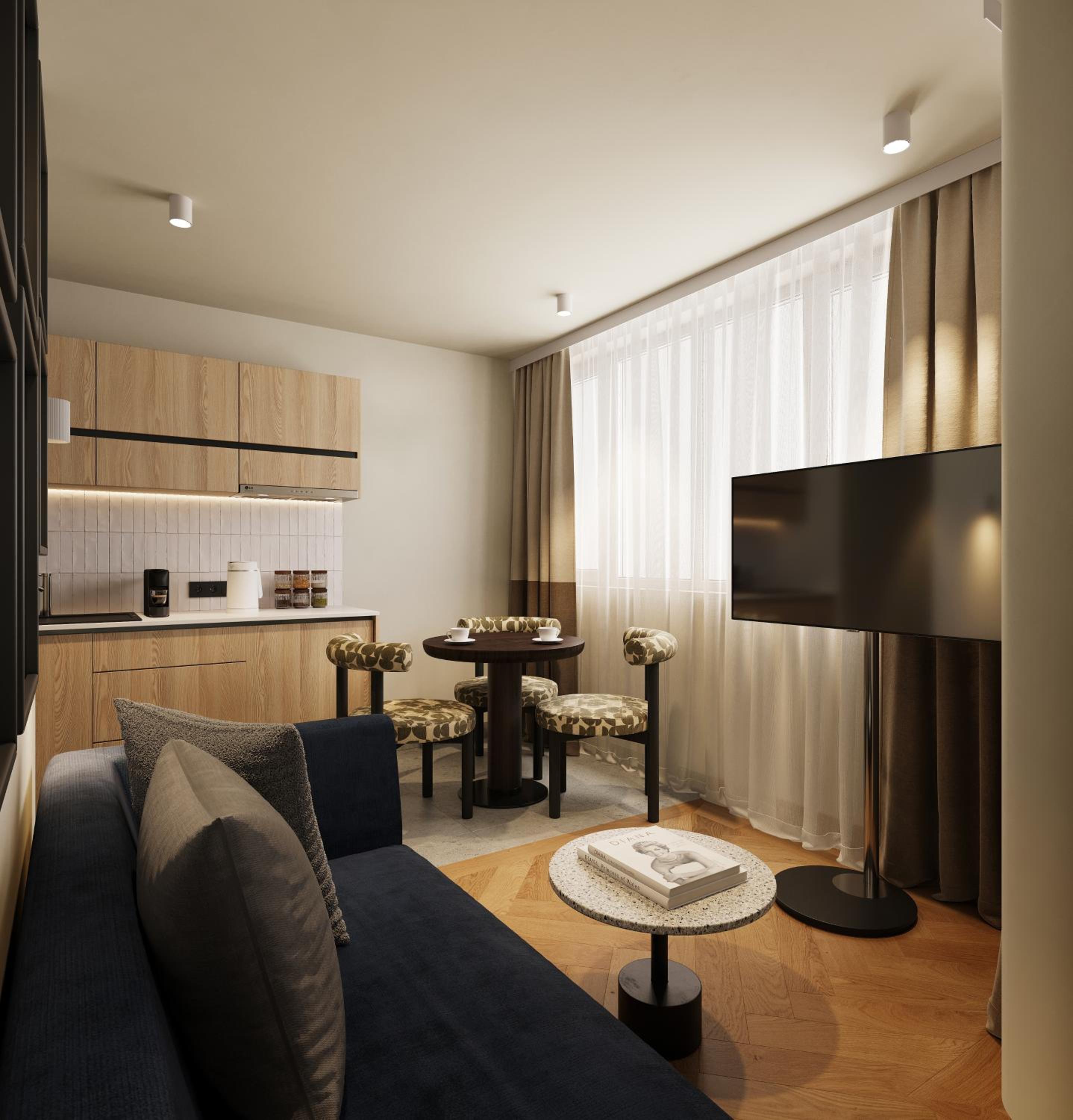 Deluxe One-Bedroom Apartment