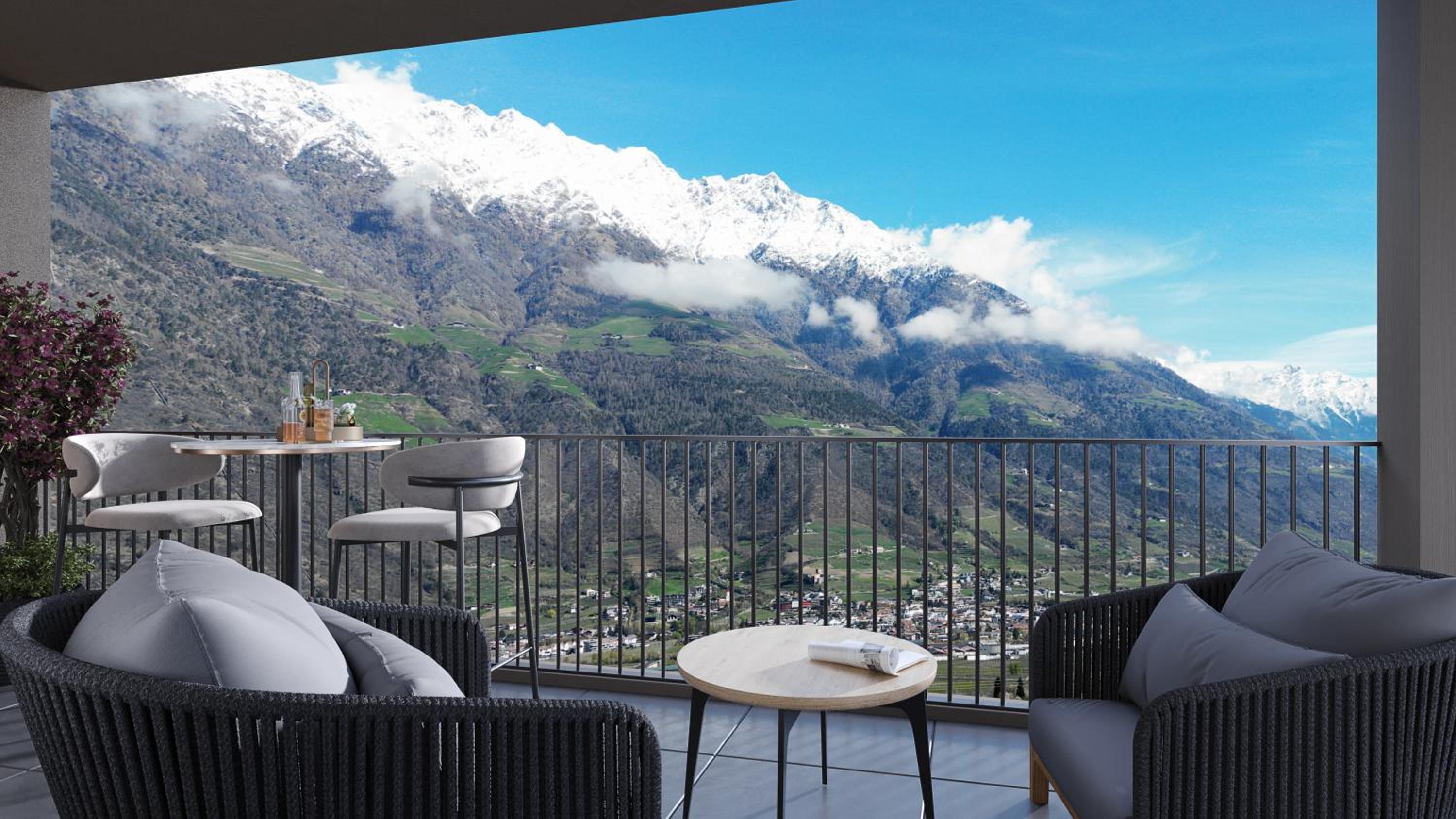 Two-Bedroom Apartment with Mountain View photo 2