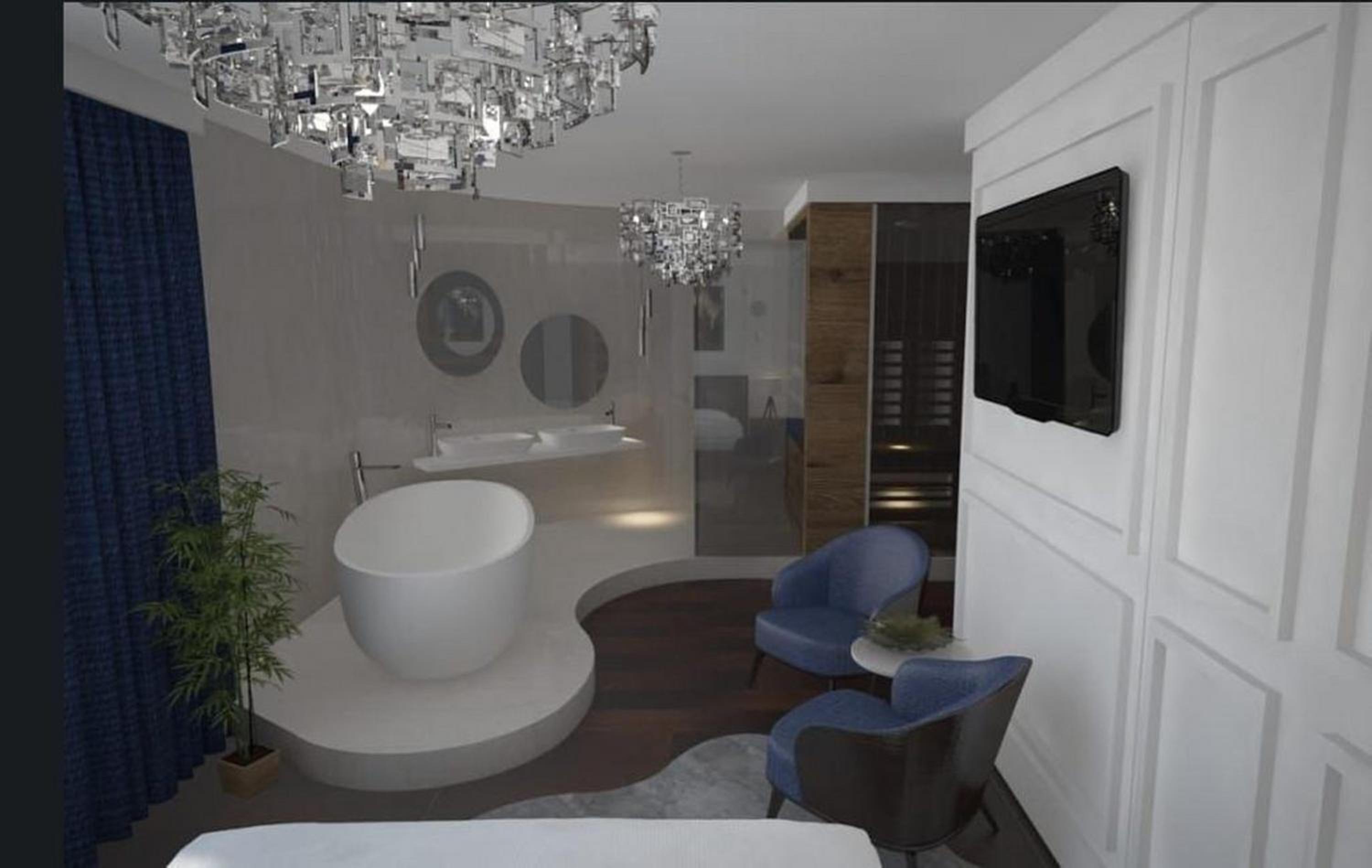 Queen Room with Spa Bath and Sauna - Basement - Photo 2