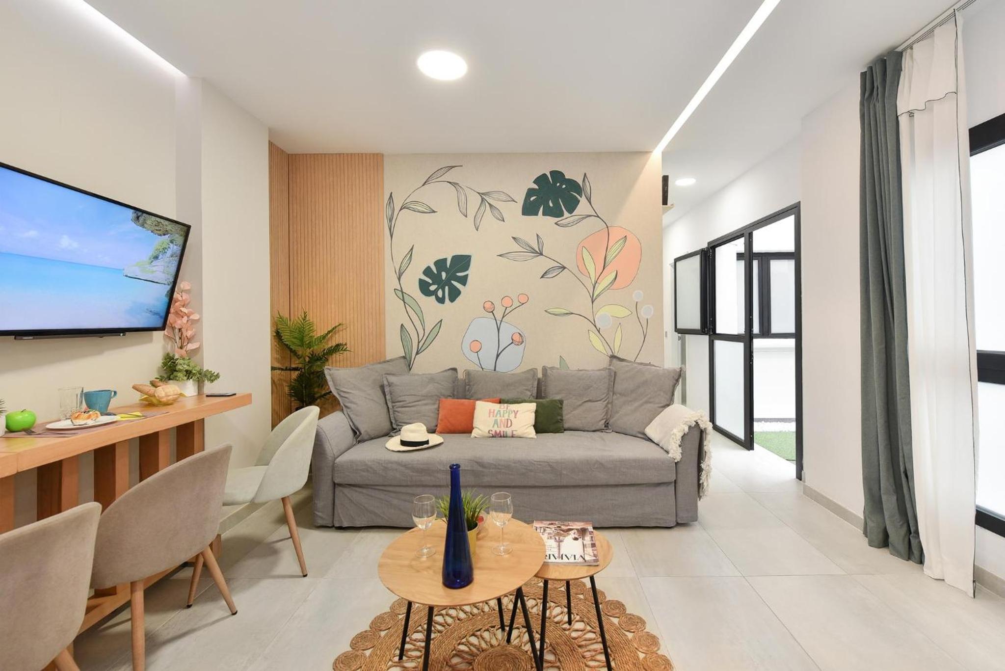 Apartamento de dos habitaciones