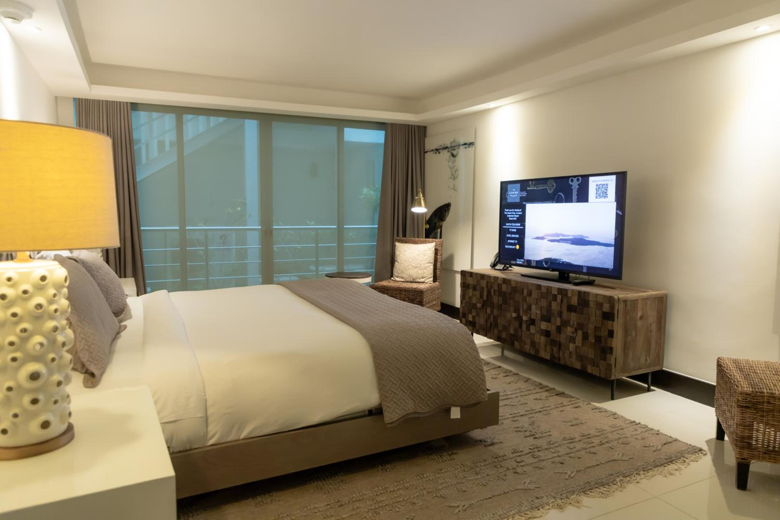 Three-Bedroom Suite with Balcony and Ocean View