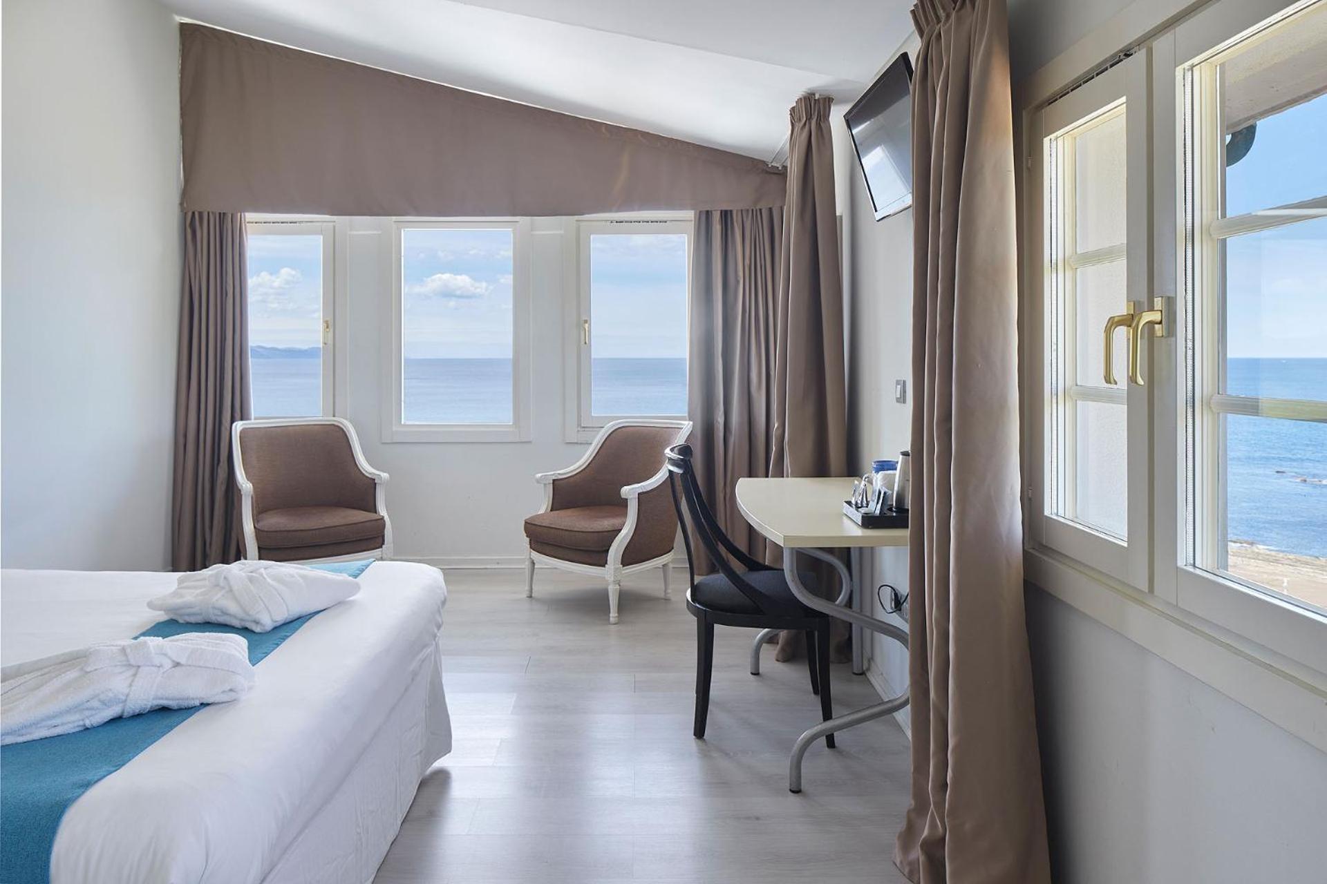 Habitación Doble o con Dos Camas con Vista al Mar