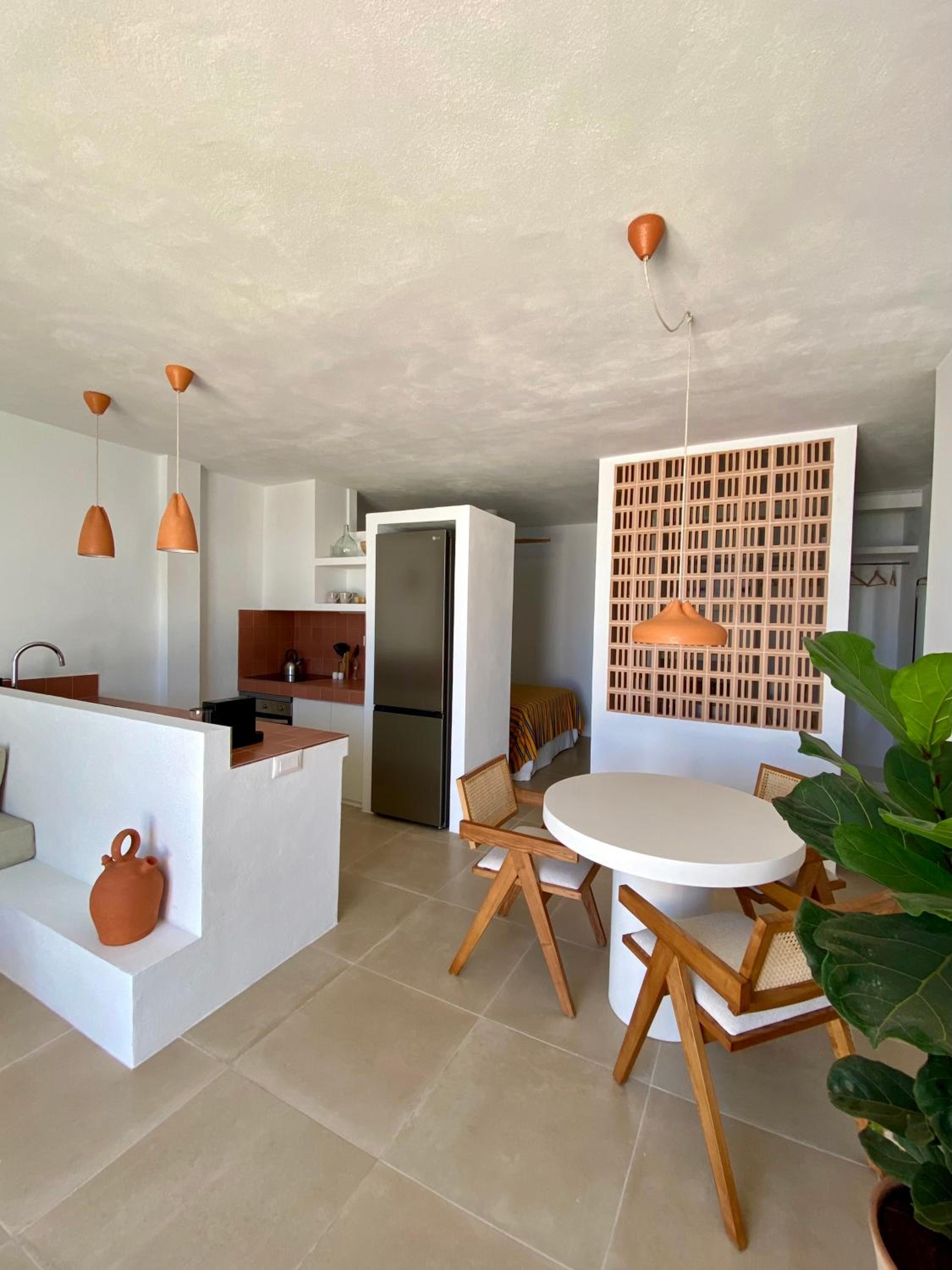 Apartamento de una habitación con terraza