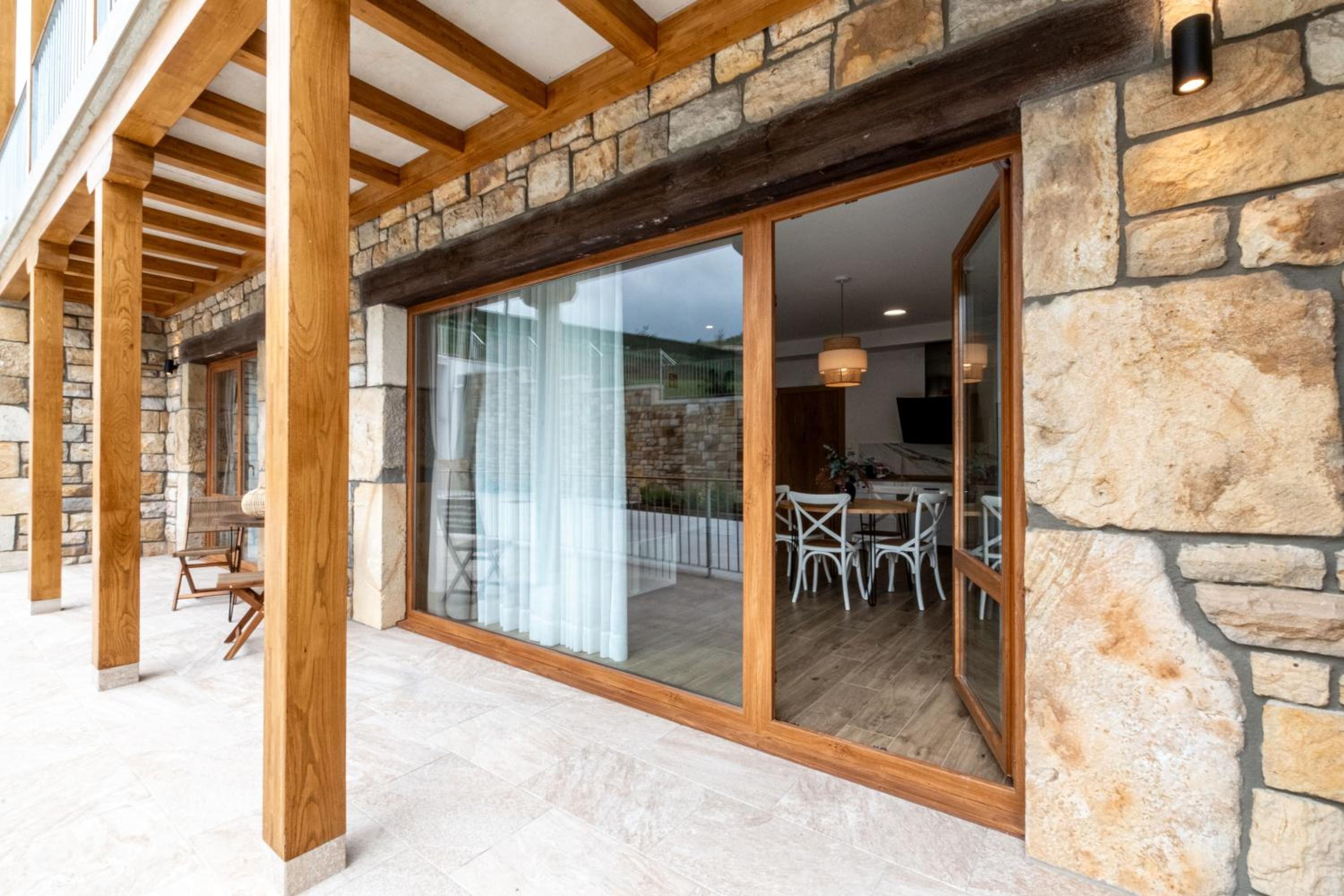 One-Bedroom Apartment with Balcony and Mountain View