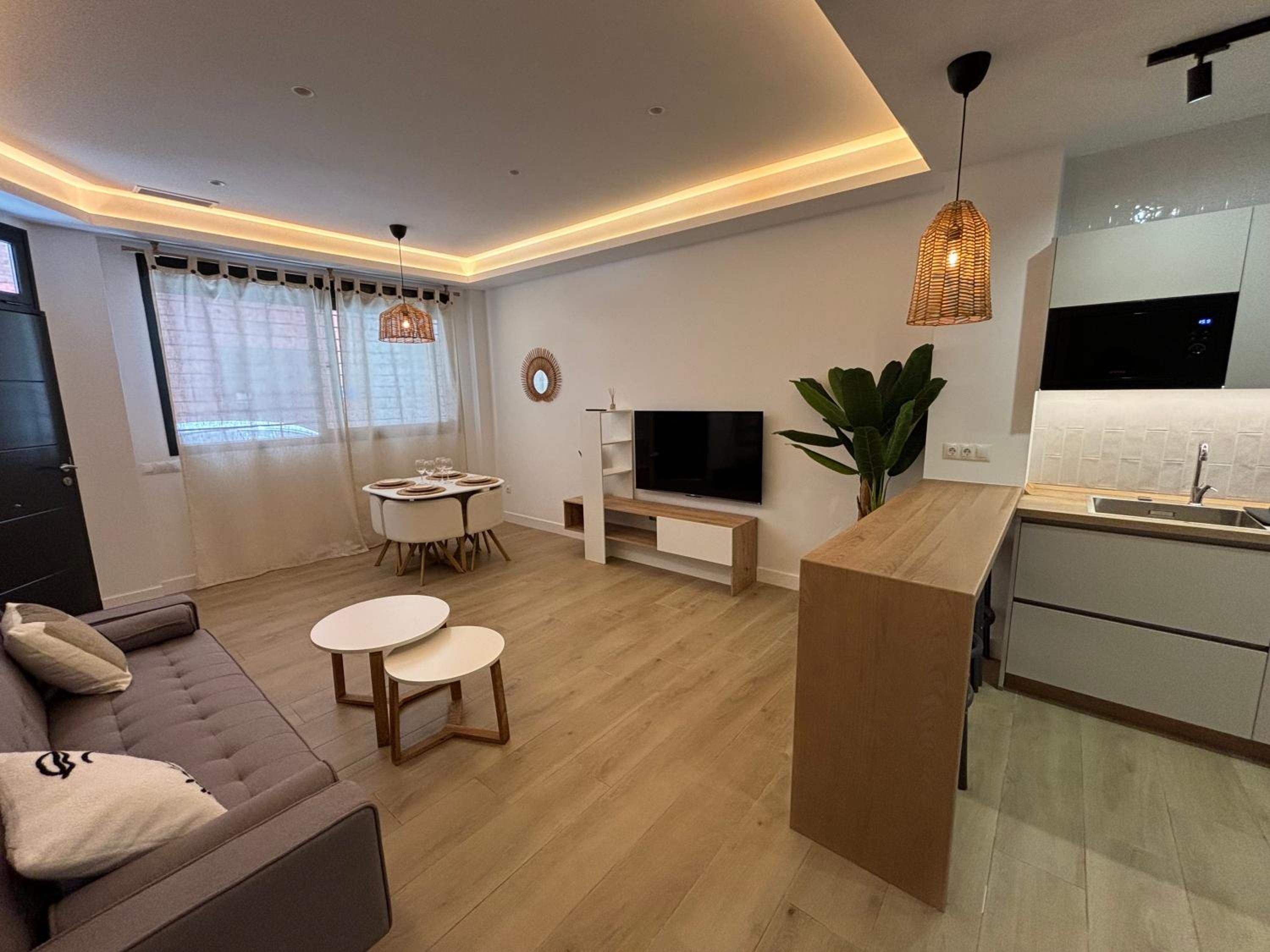 Apartamento de dos habitaciones