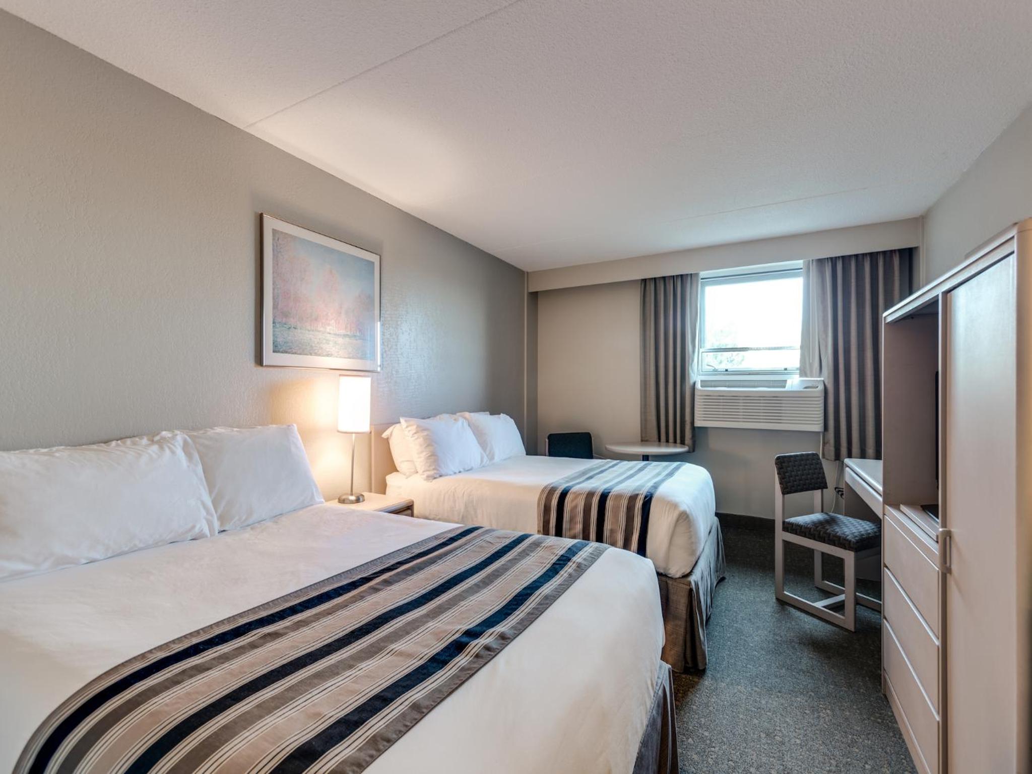 Standard Double Room with Two Double Beds (Pet Friendly).