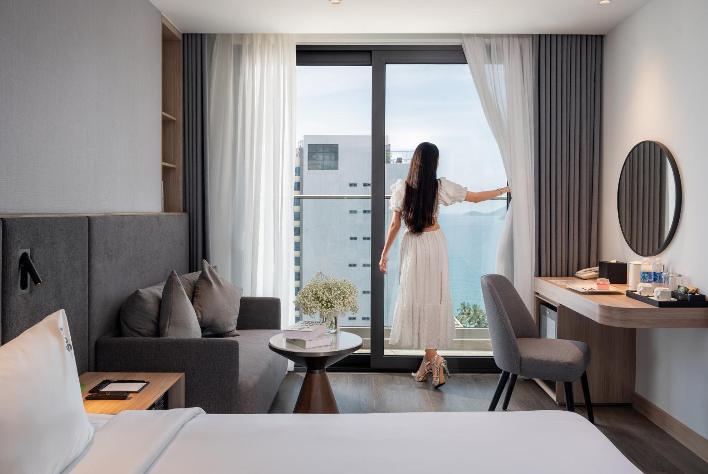 Twin Room with Sea View